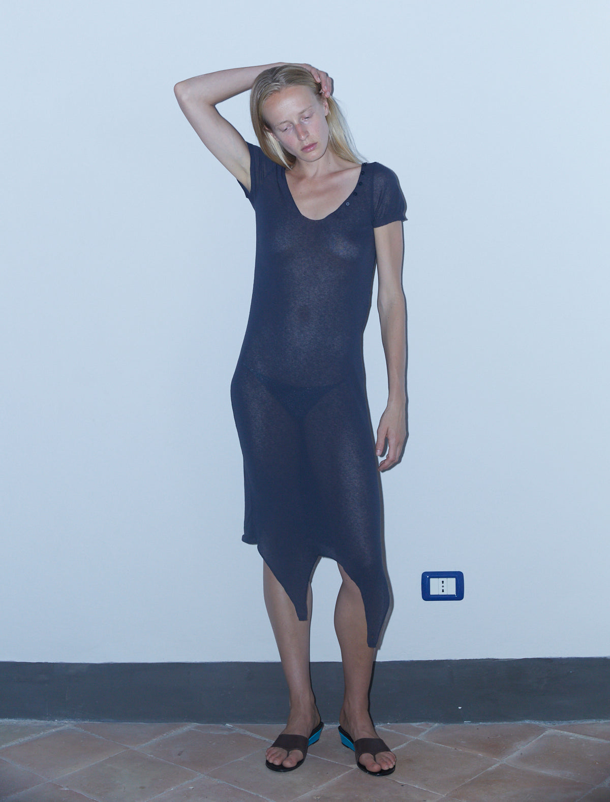 Silke multiposition piece dress double layer top