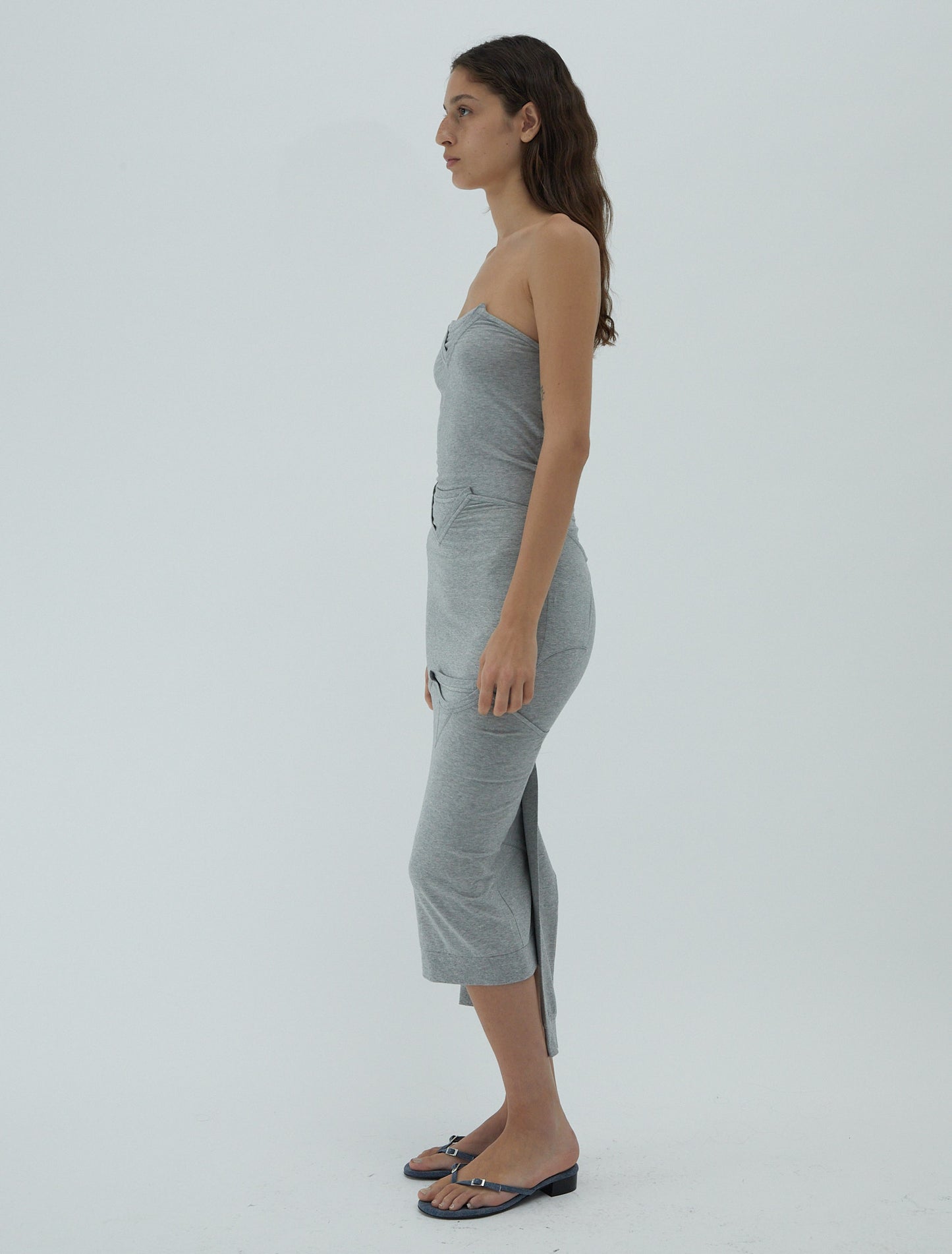 no 2382 / Folded T-Shirt Skirt
