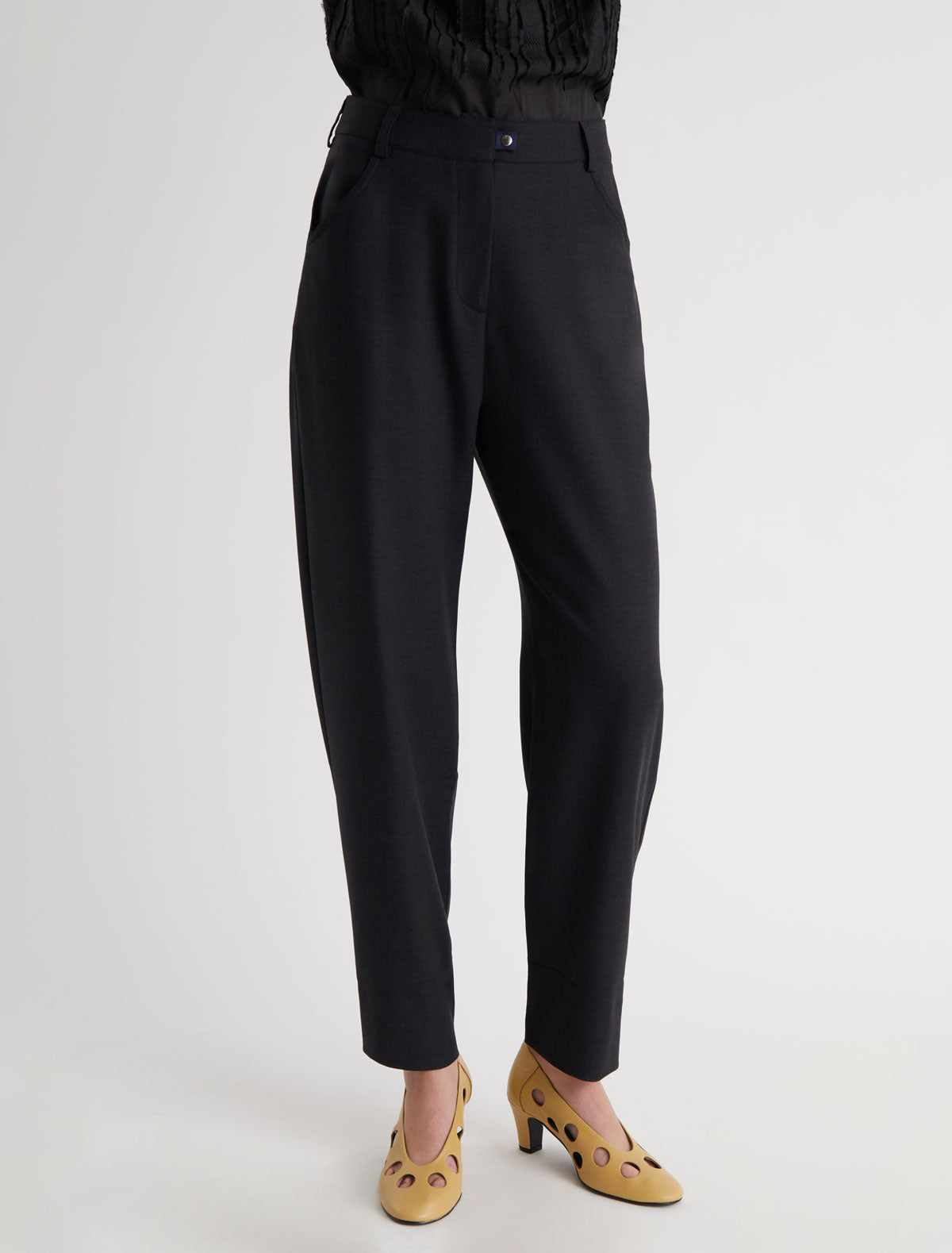 MATILDA-Wide-leg tailored trousers made from our classic suiting