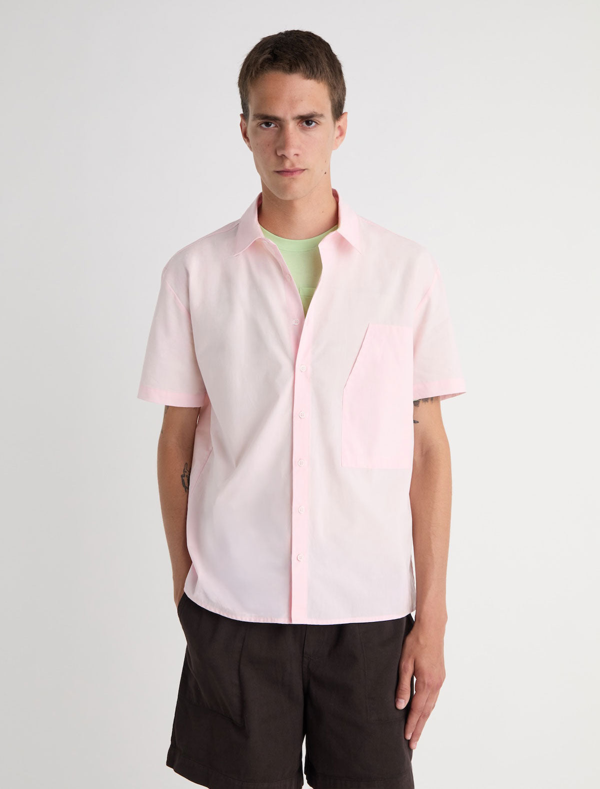 MILEFILE-Short-sleeved shirt with a front pocket – paloma wool