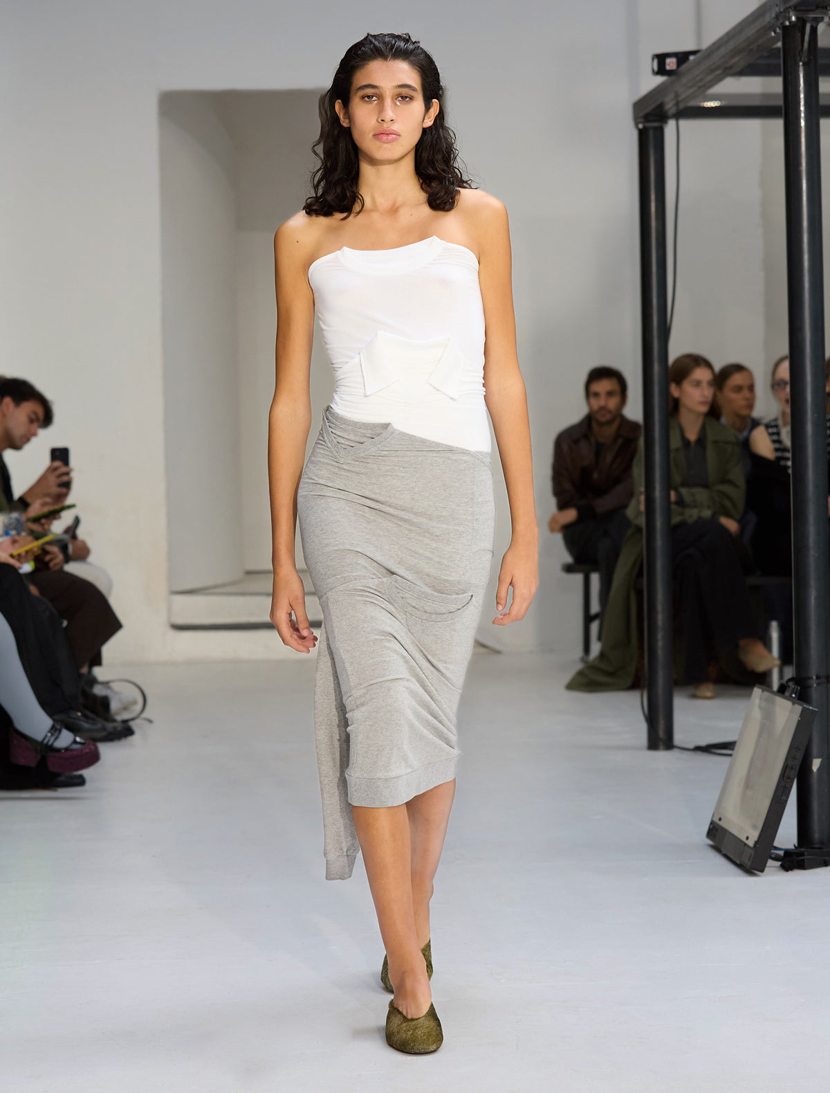 no 2382 / Folded T-Shirt Skirt