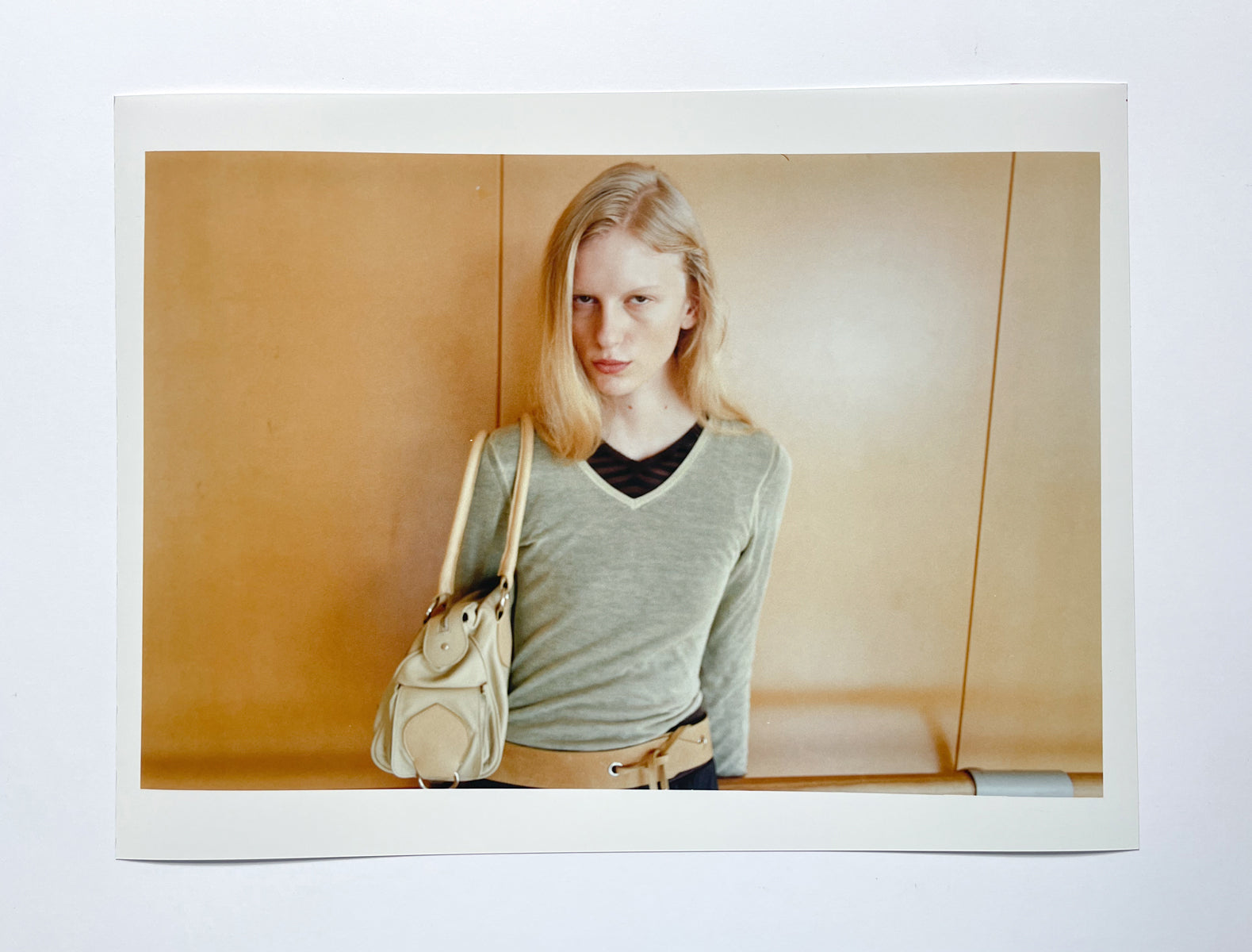 Losa long sleeve sheer sweater pastelyellow