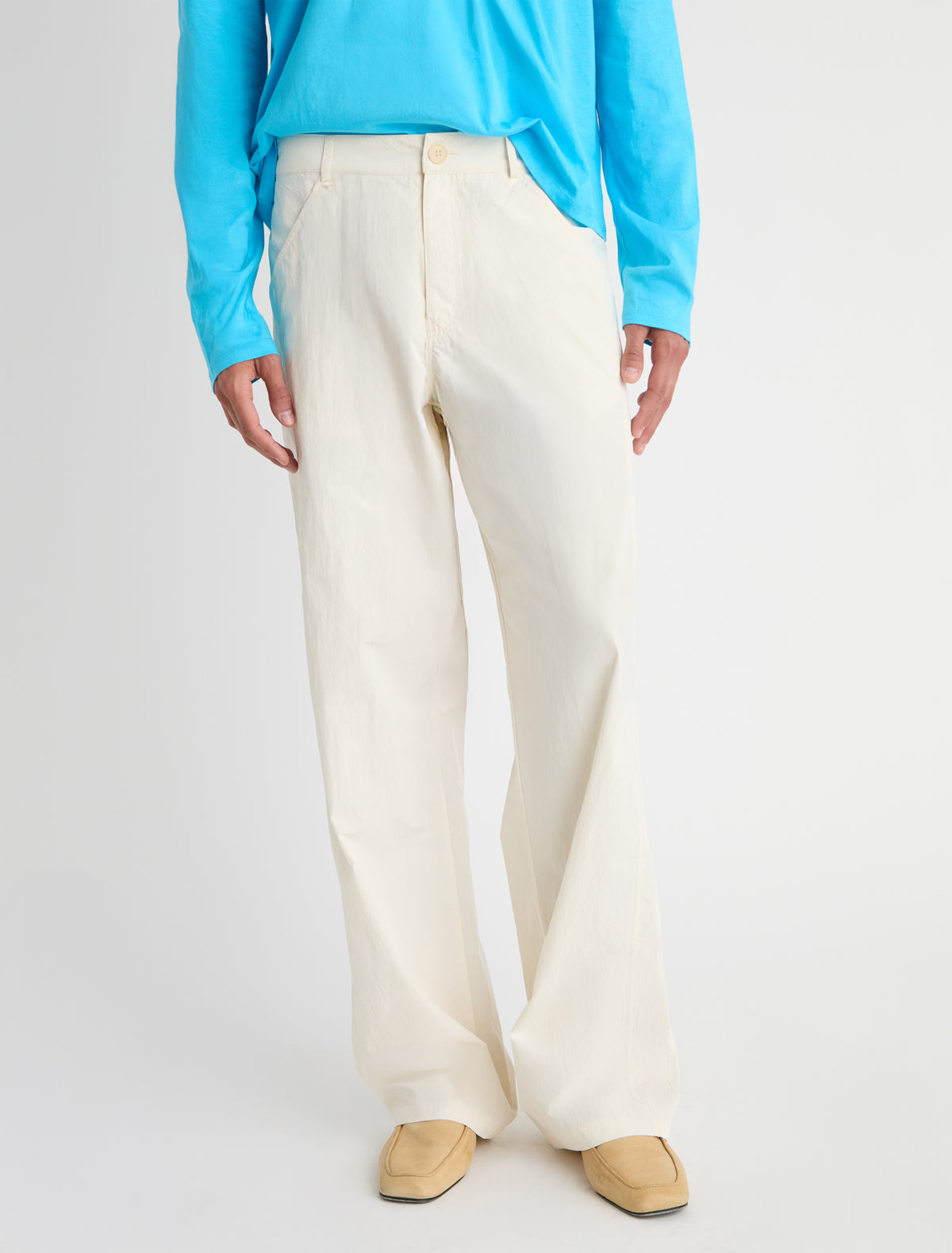 ルイヴィトン レイユール ポムダムール ジップパース REYN B-Nylon trousers with jean-style detailing – paloma wool