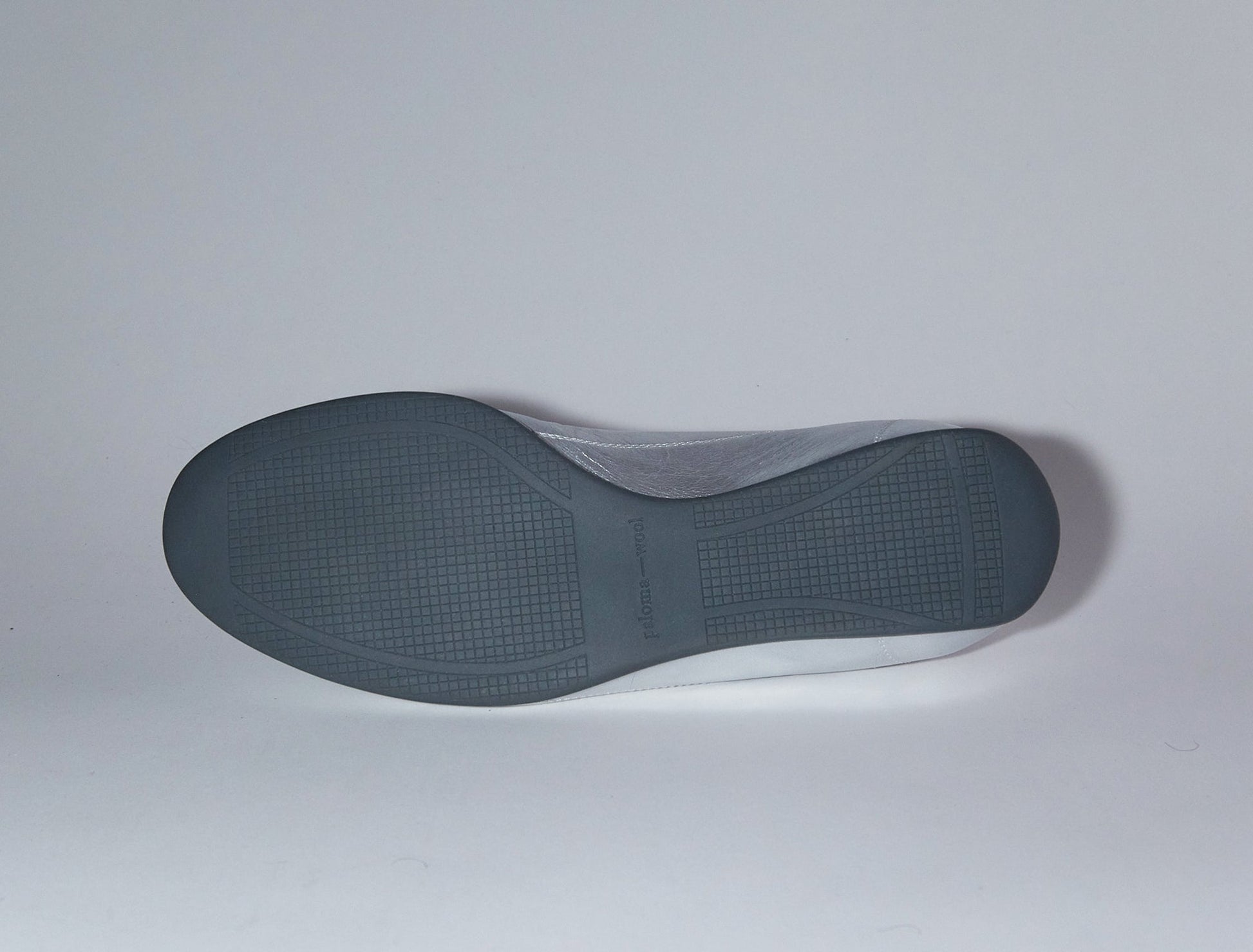 Miles laceup men leather sneakers rubber sole silver