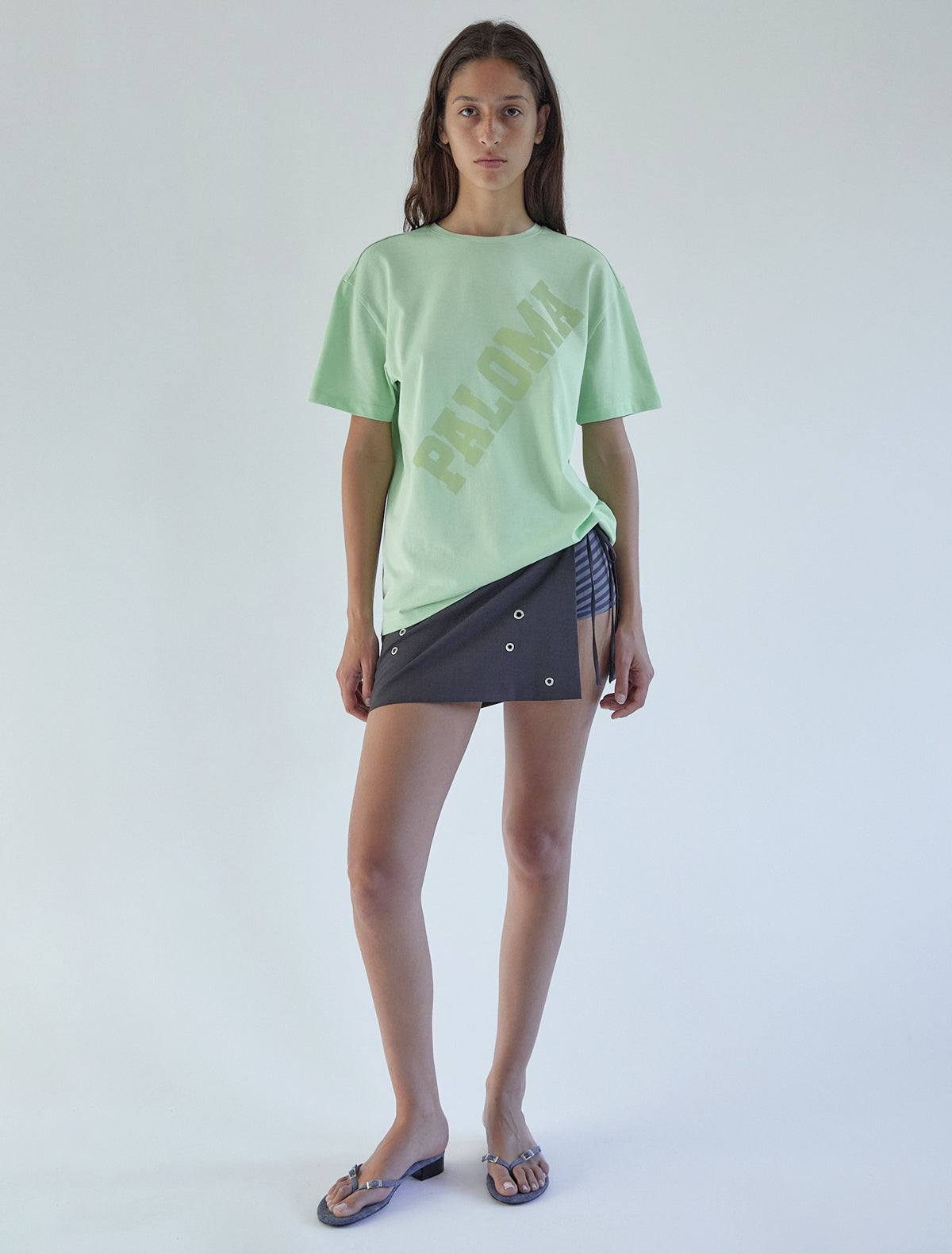 Paloma reversible tshirt green