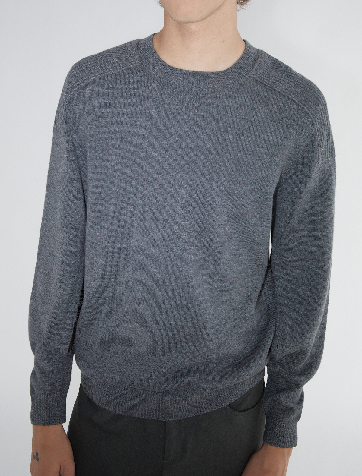 Culla gris melange oscuro