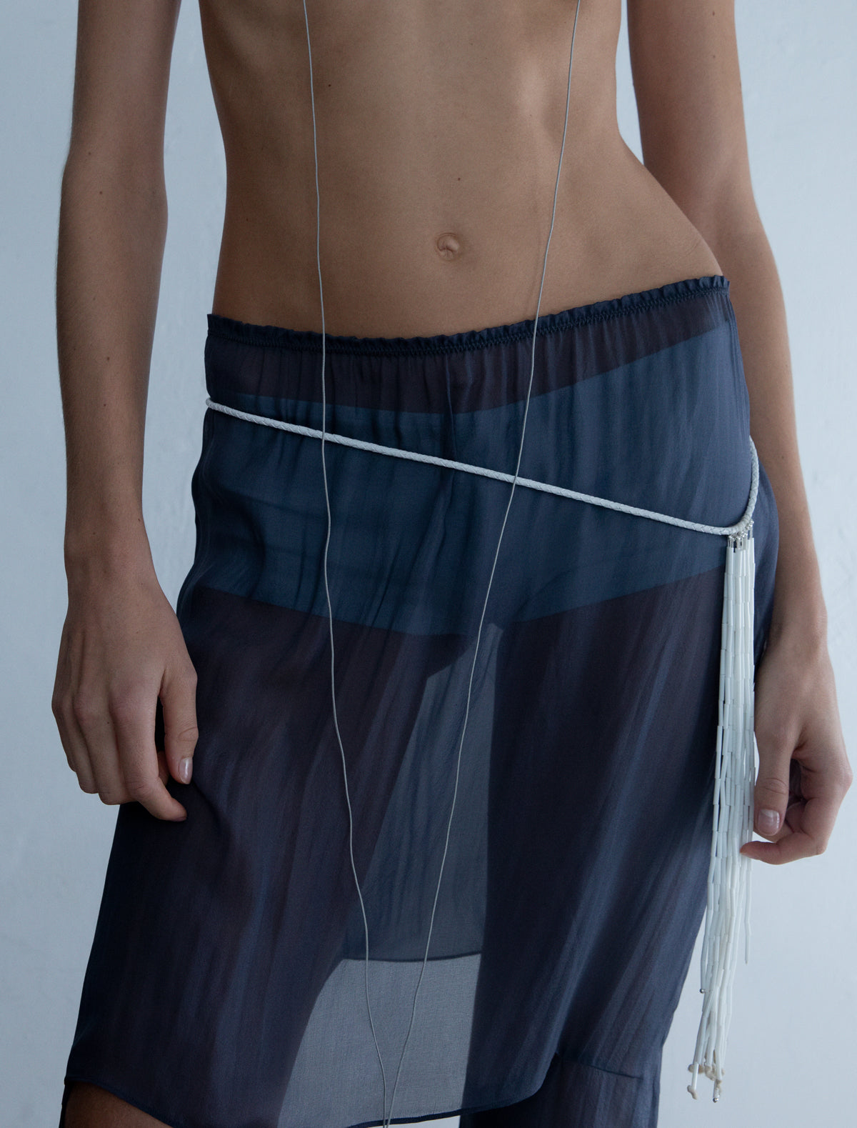 Venezia belt blanco roto