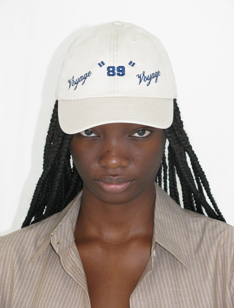 VOYAGE-Baseball cap with 'Voyage 89 voyage' embroidery