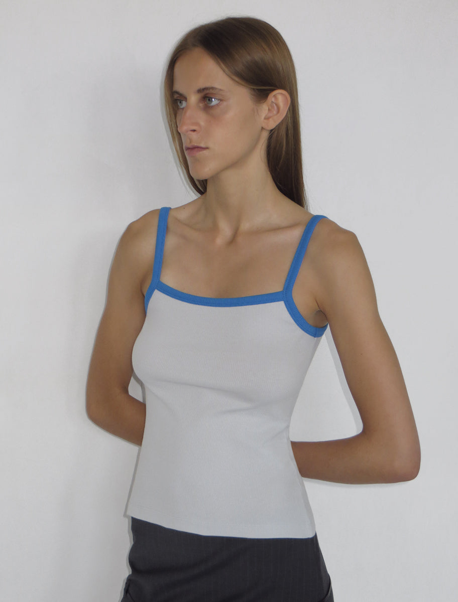 Barkan strappy ribbed top silicone label lightgrey