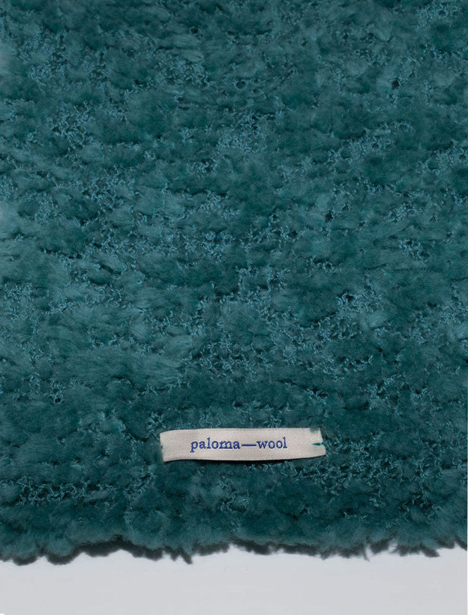 Emilie knitted short scarf mint