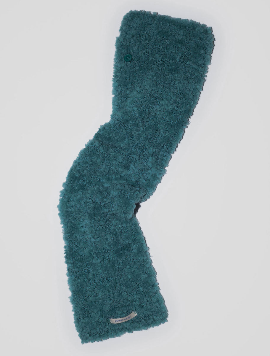 Emilie knitted short scarf mint