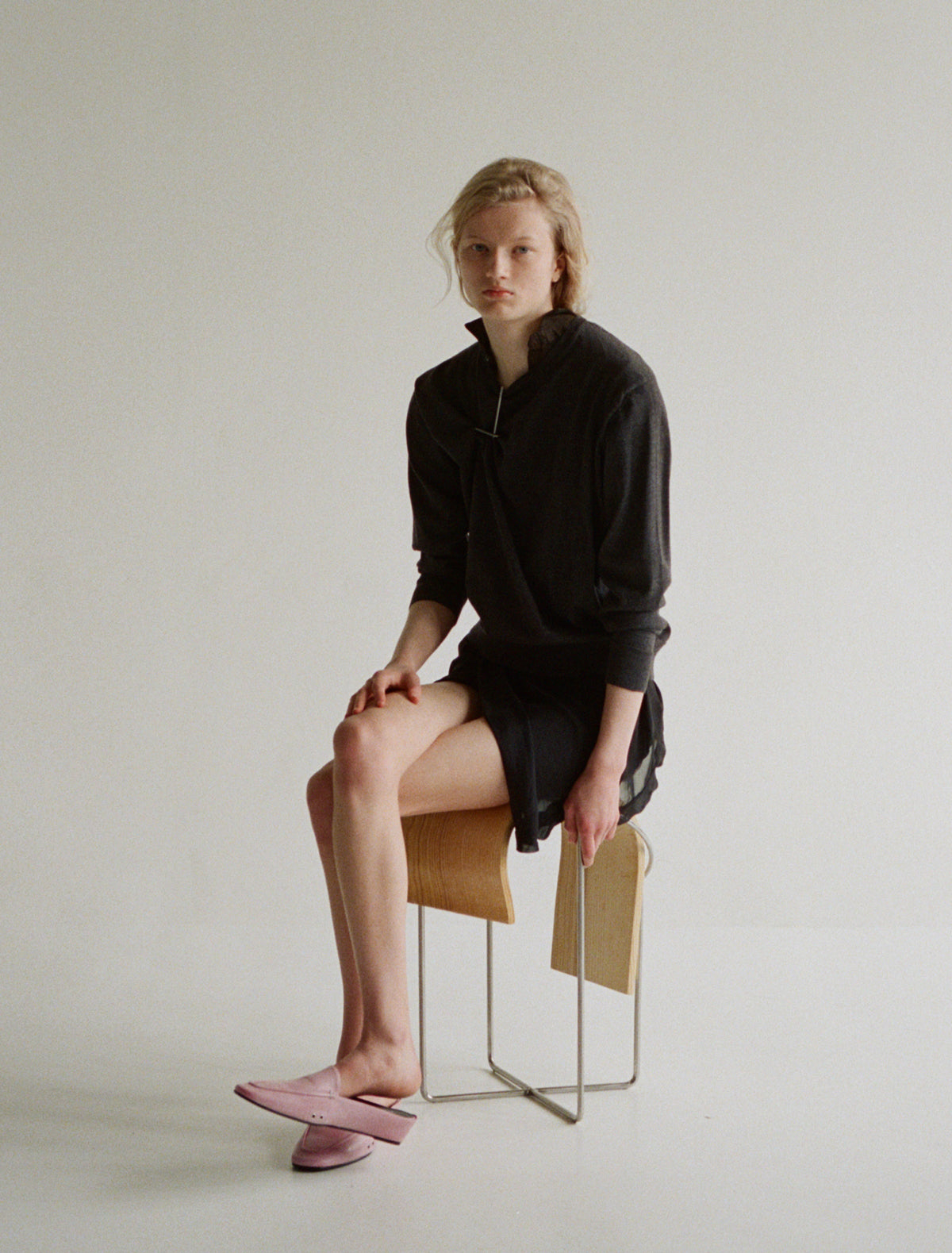 Six steam bent wooden seat grace prince