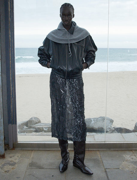 PALOMA WOOL/パロマ ウール】GRAND SLAM ZIP PW24AW108A（ニット