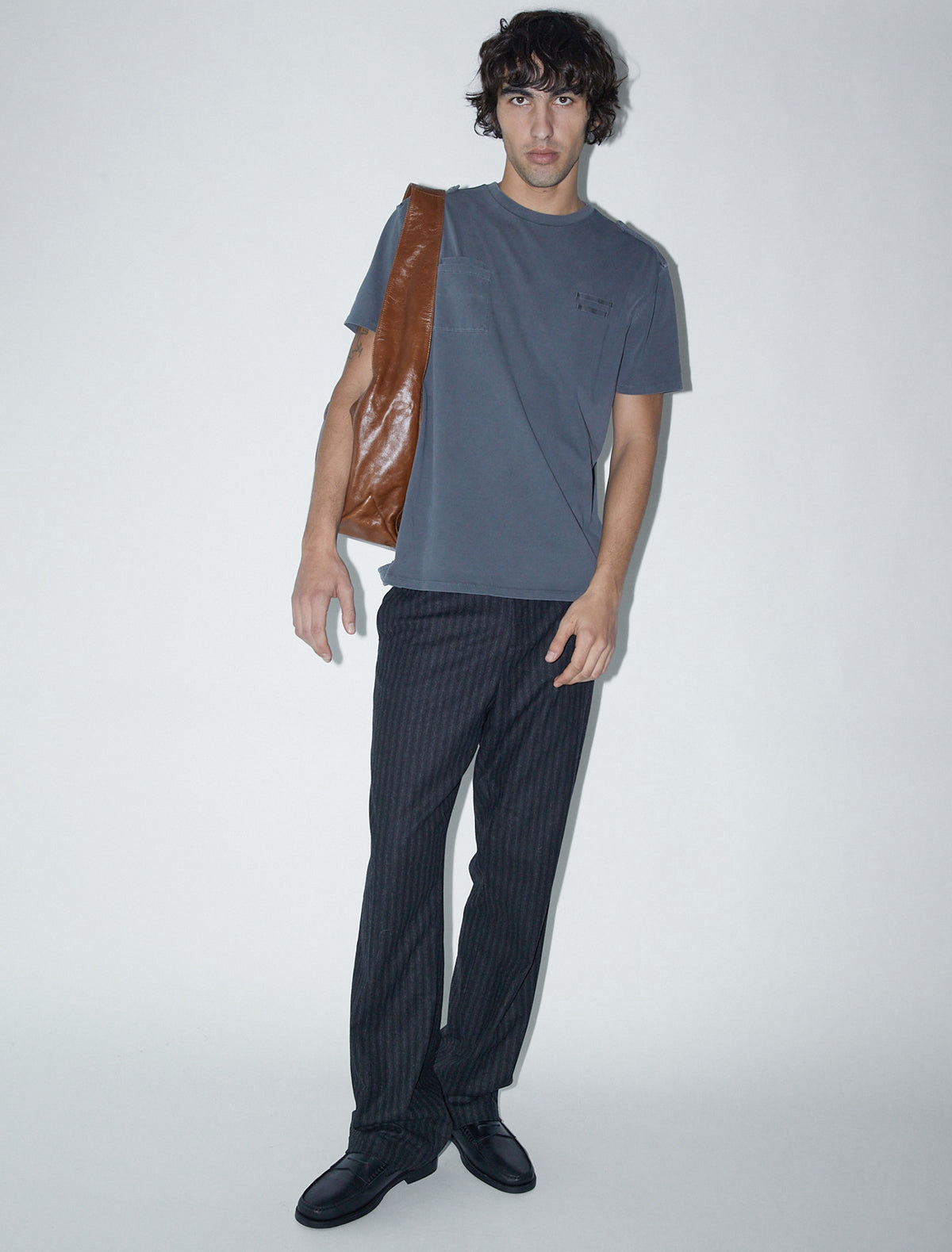 Origin b cotton top shoulder detailing