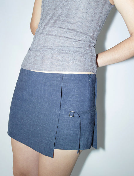 Palomawool スカート JIAQI-Low-waisted skirt with zipped waistband. – Paloma Wool