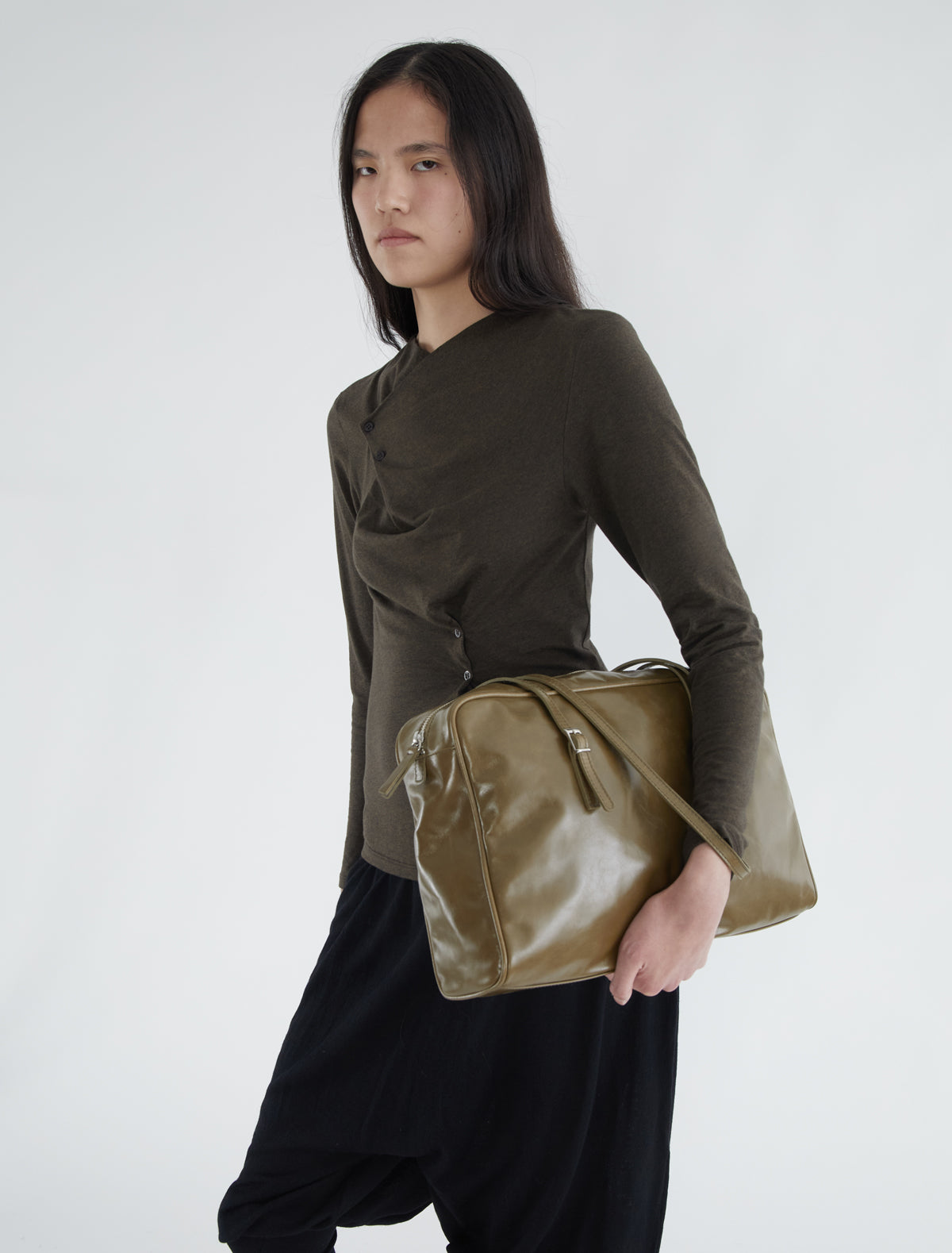 Soft caye verde khaki claro