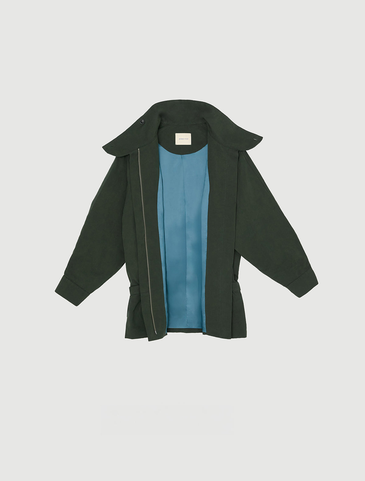 Polviera verde khaki claro