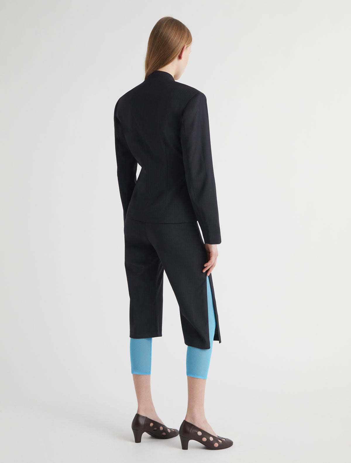 Banjo fitted blazer crossover front