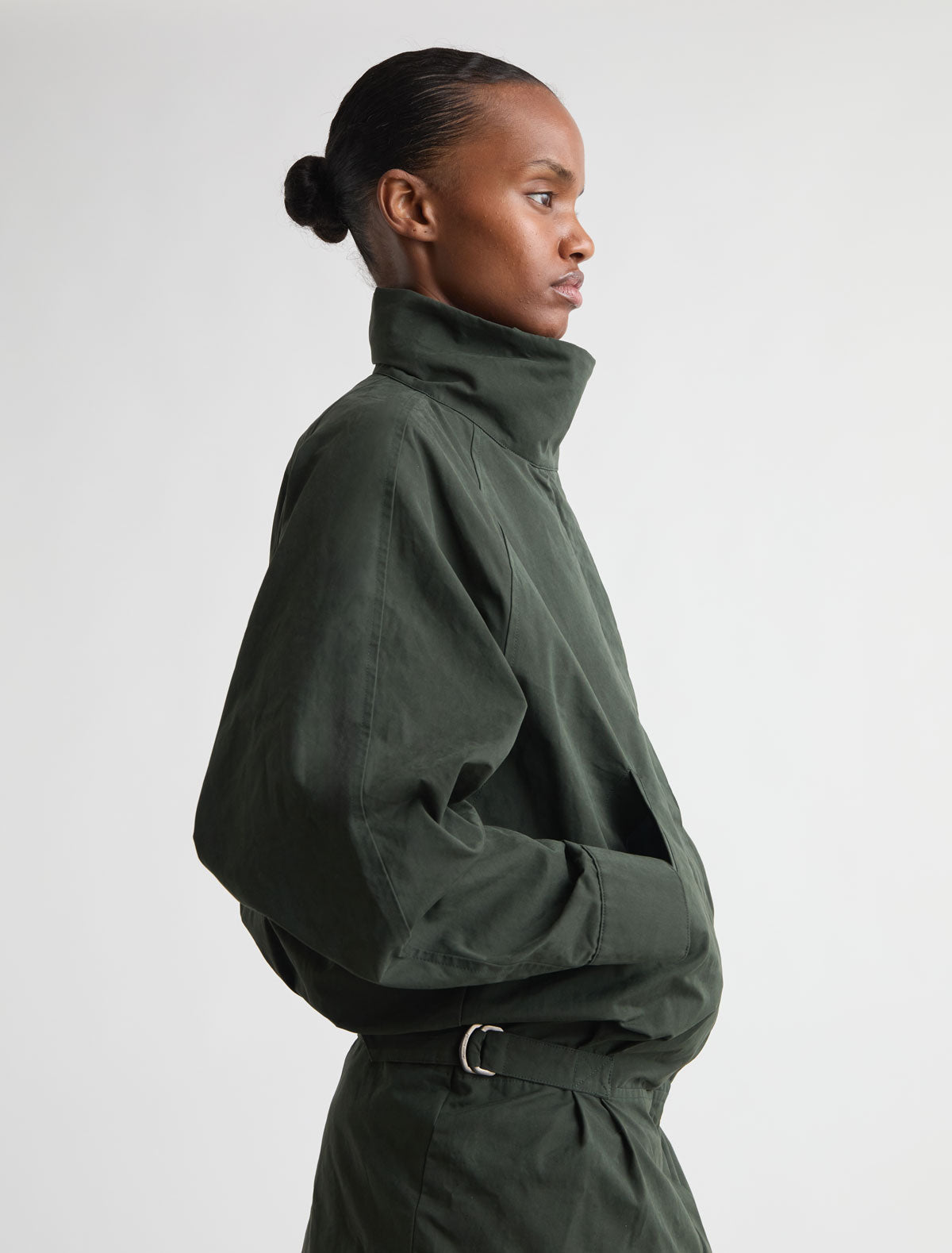 Polviera verde khaki claro