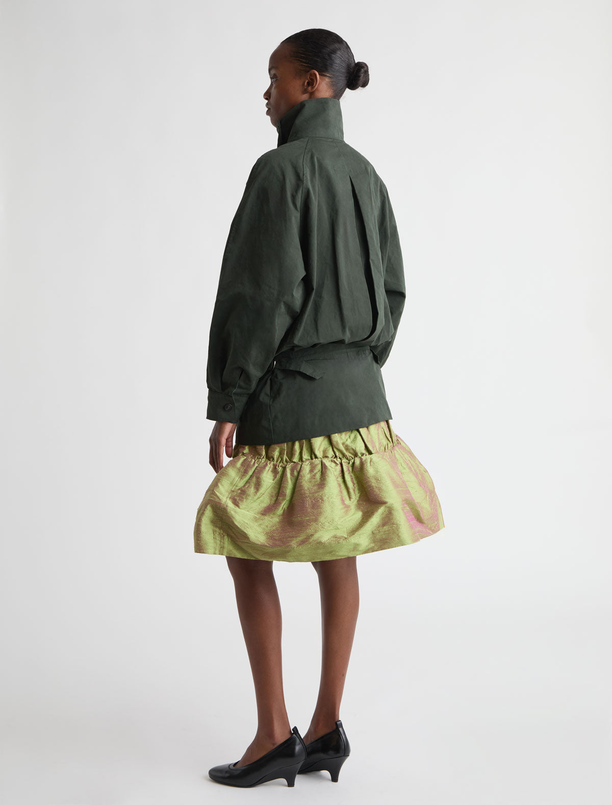 Polviera verde khaki claro