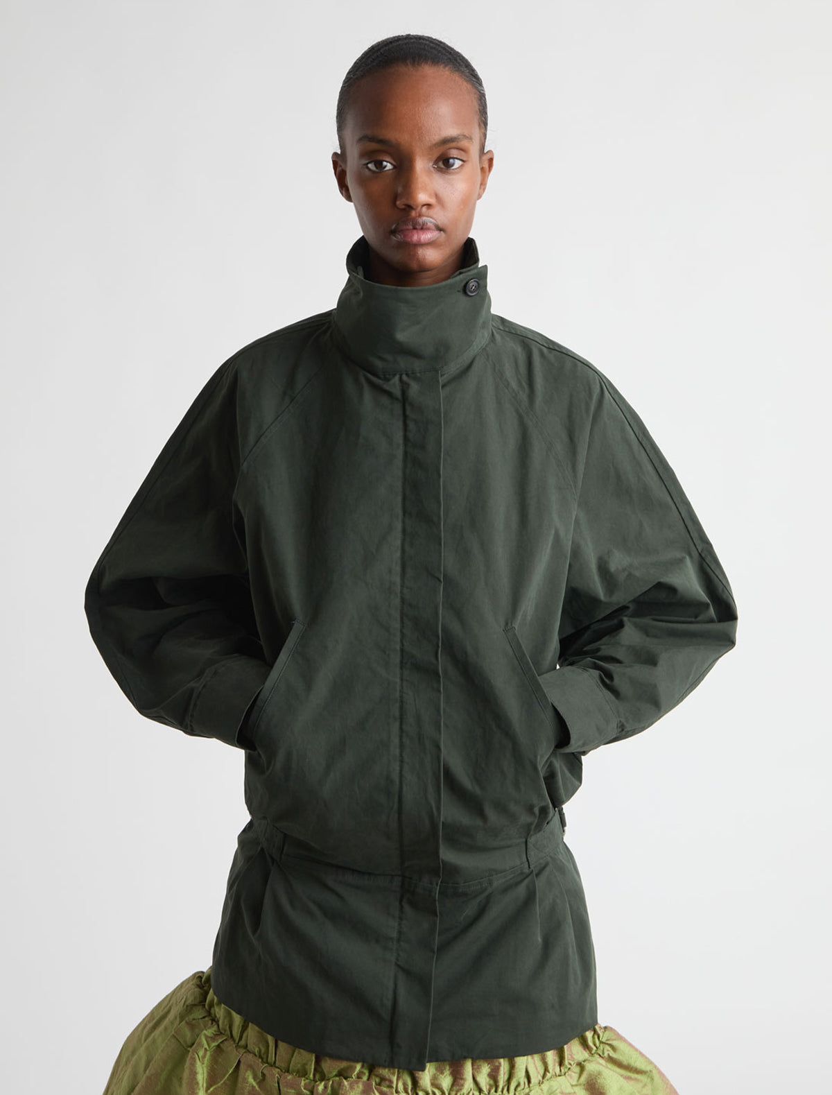 Polviera verde khaki claro