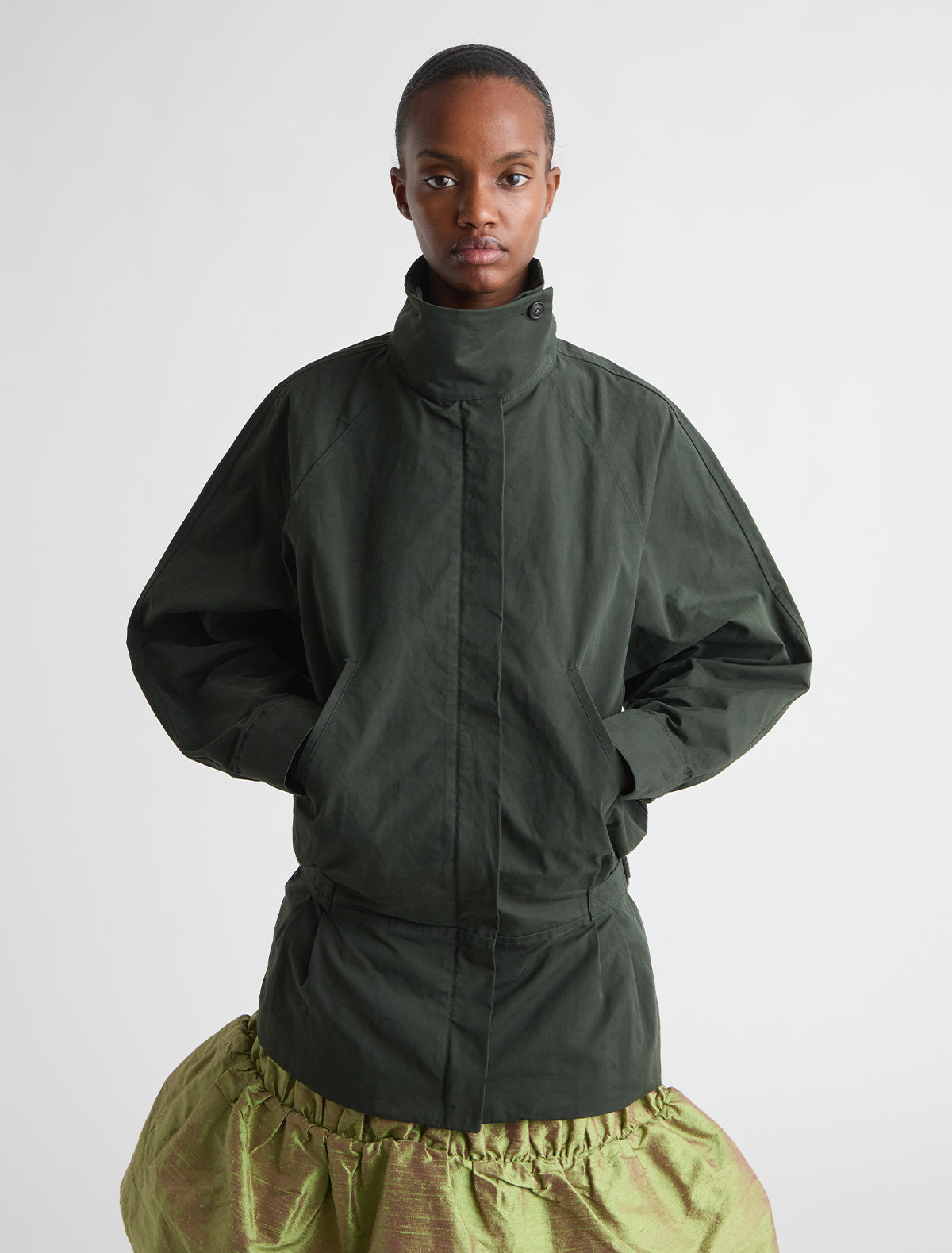 Polviera verde khaki claro