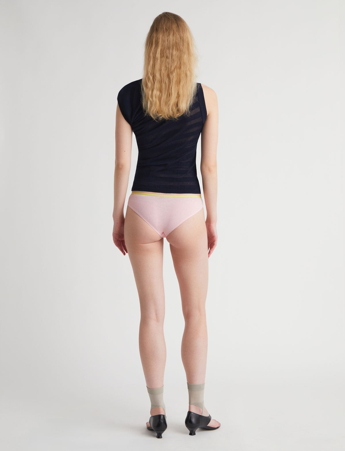 Cira ii low waisted briefs strap detailing softpink