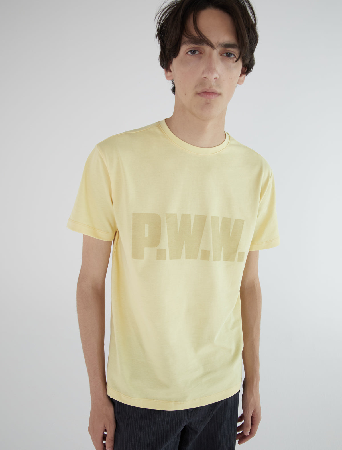 Donde cotton tshirt paloma wool worldwide yellow