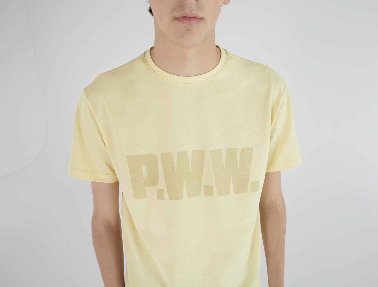Donde cotton tshirt paloma wool worldwide yellow