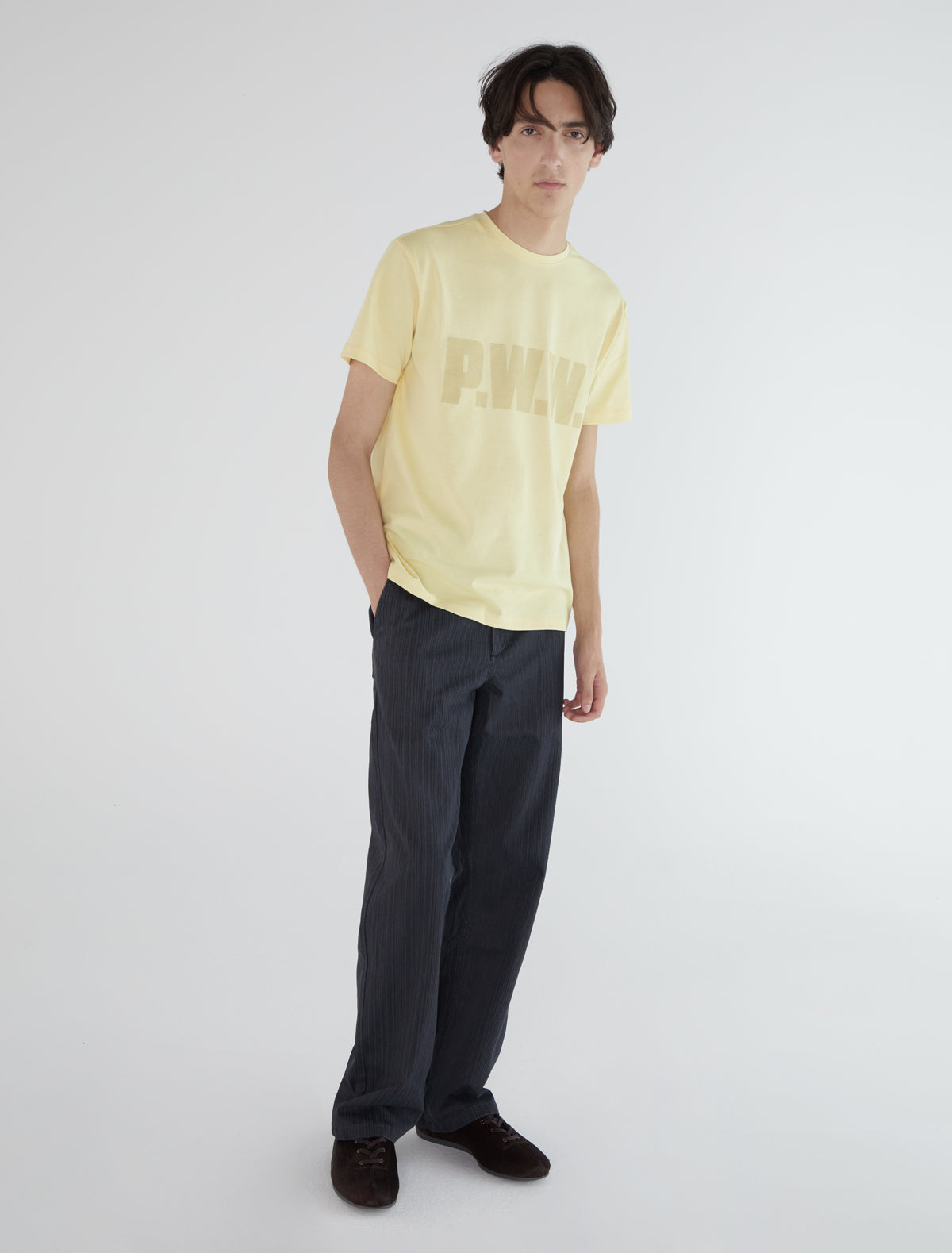 Donde cotton tshirt paloma wool worldwide yellow