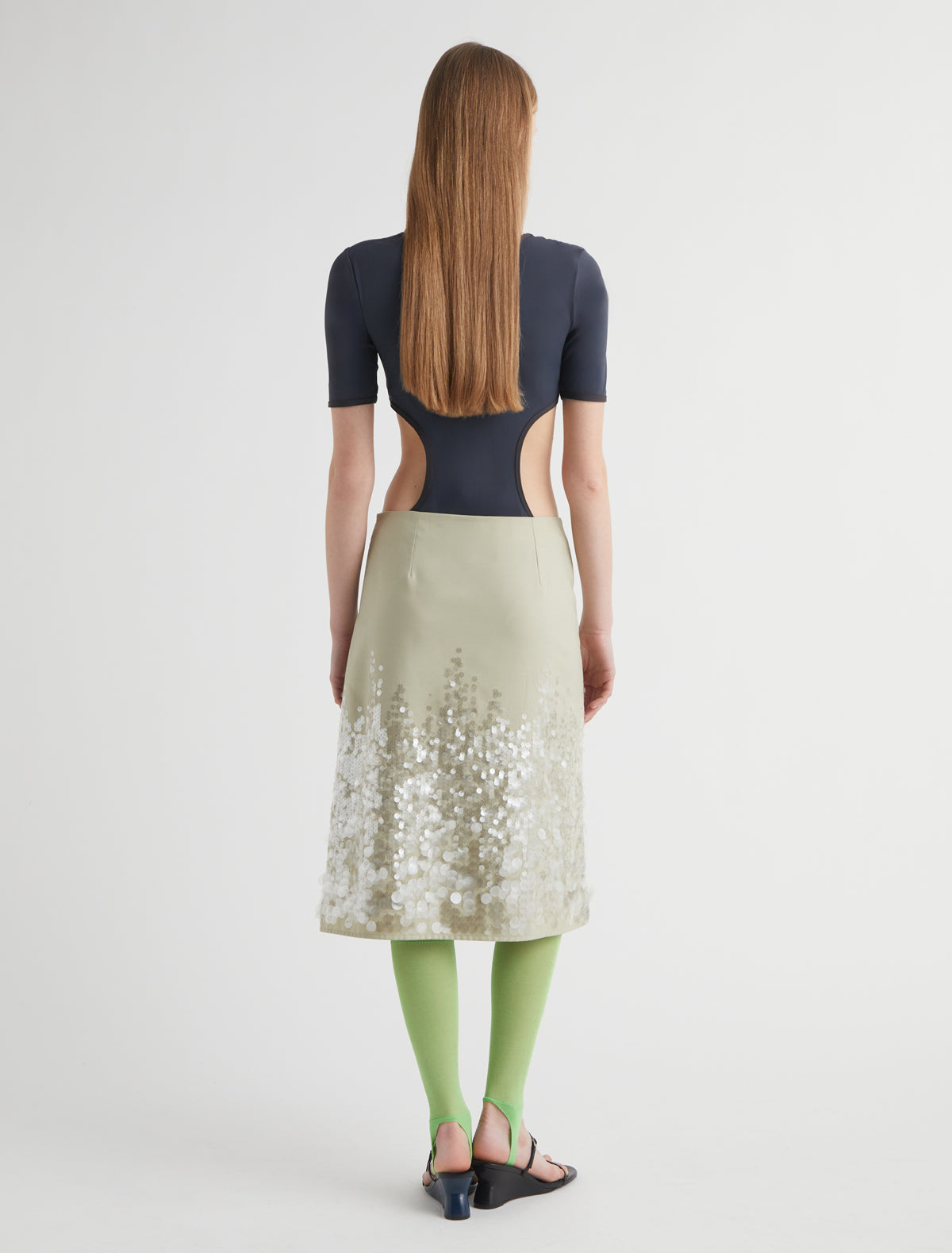 Paloma Wool Araスカート ARA-Skirt with a gradient sequin design – paloma wool
