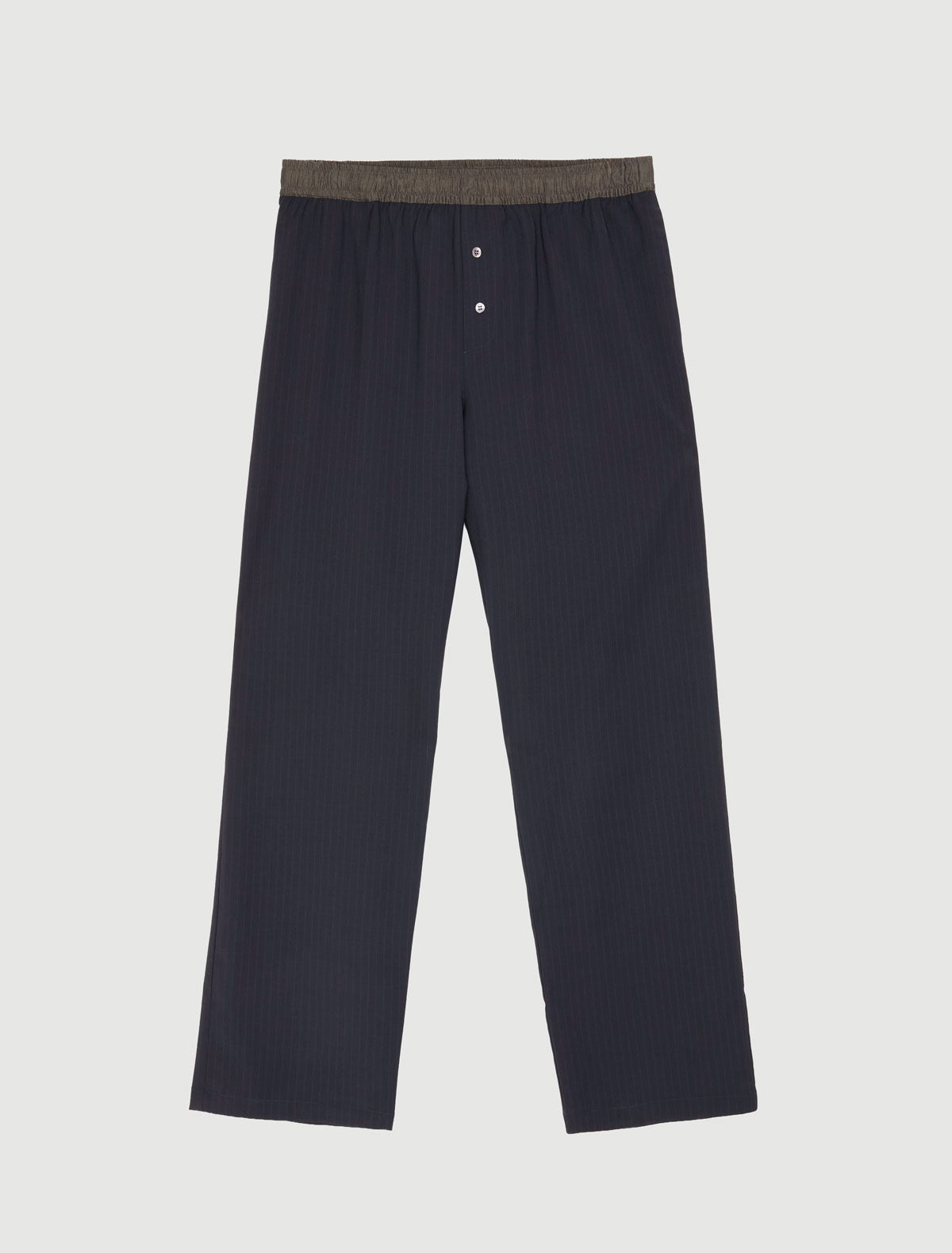 Gales men suit trousers contrast waistband inner elastic darkgrey