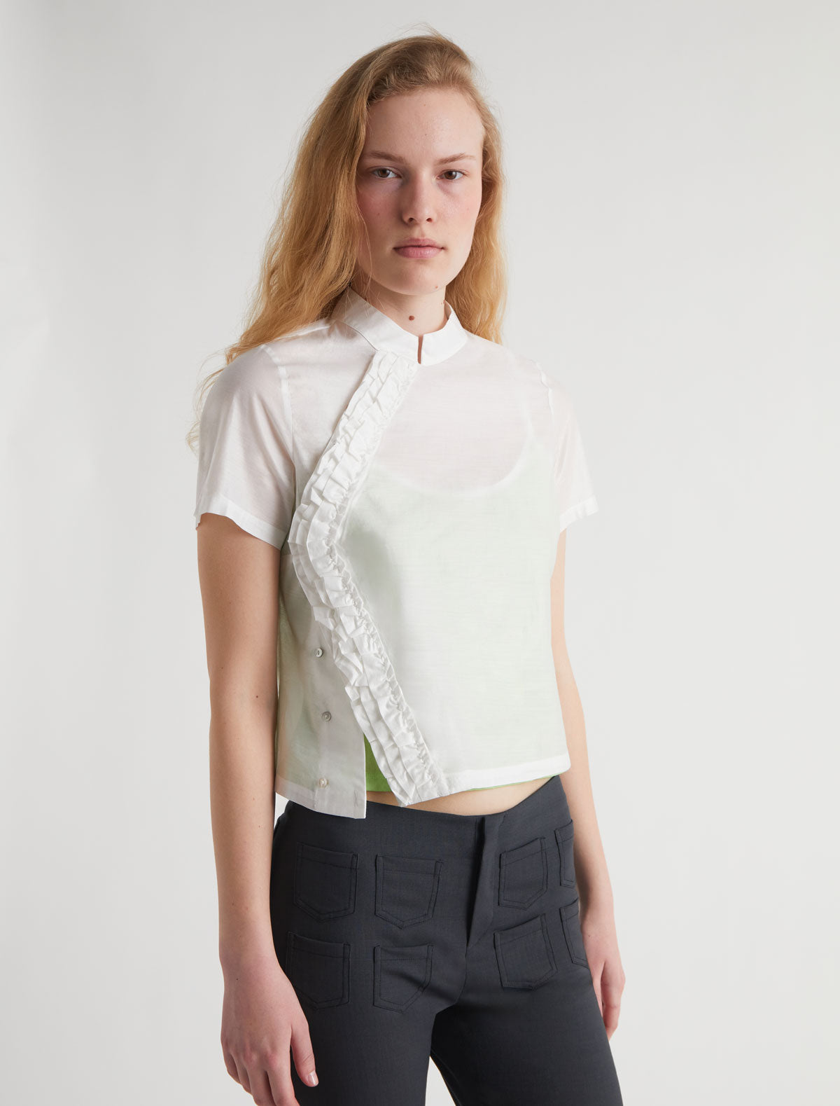 新品 Paloma Wool ギャザー メッシュ レイヤード タンクトップ 新品 Paloma Wool ギャザー メッシュ レイヤード タンクトップ Paloma