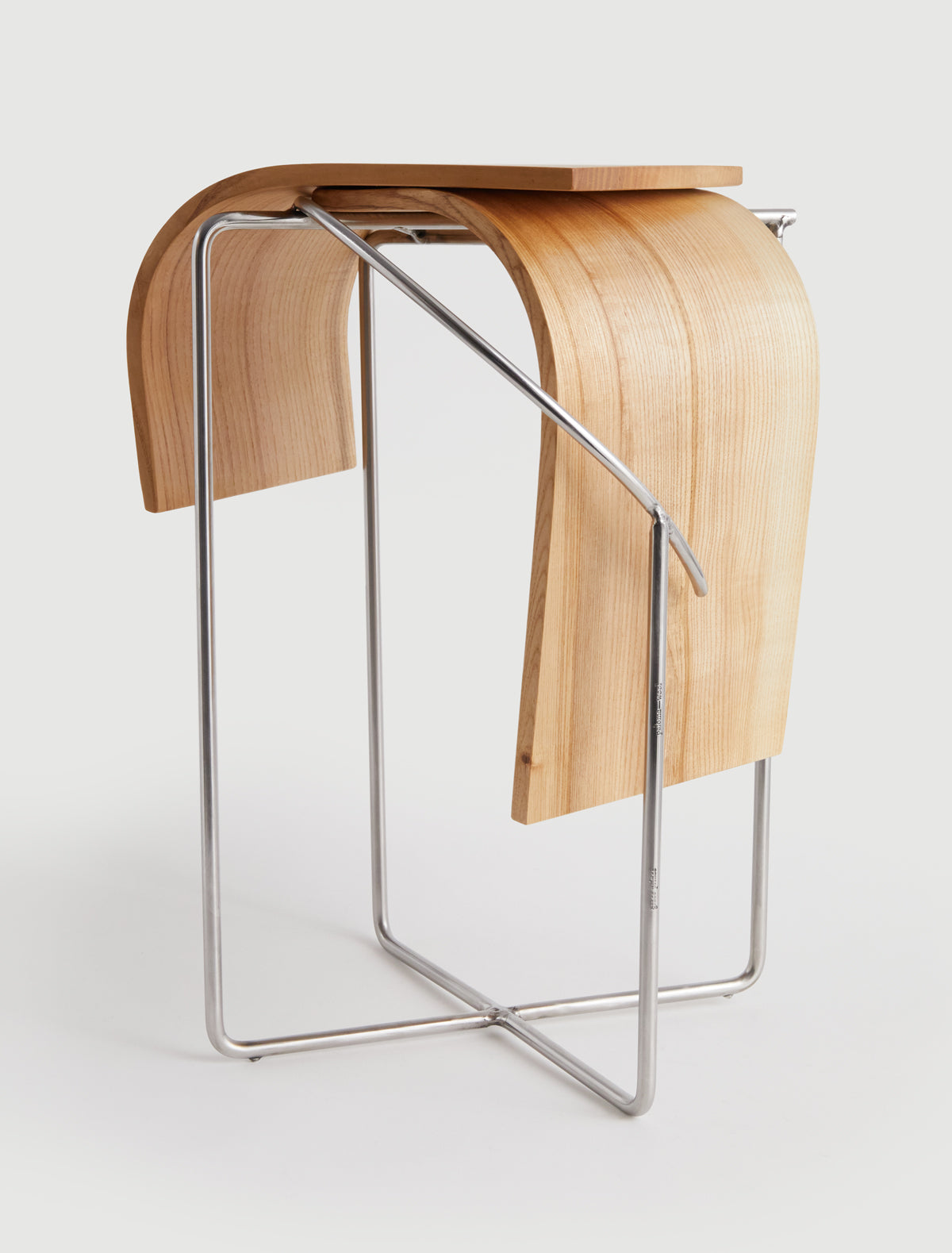 Six steam bent wooden seat grace prince