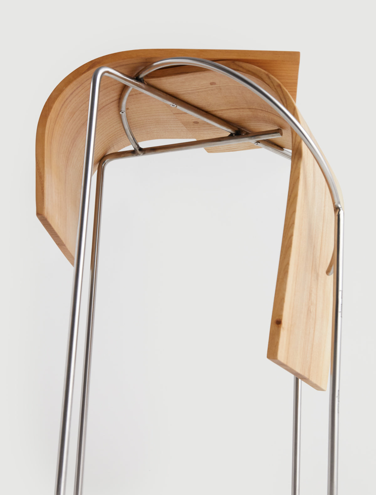 Six steam bent wooden seat grace prince