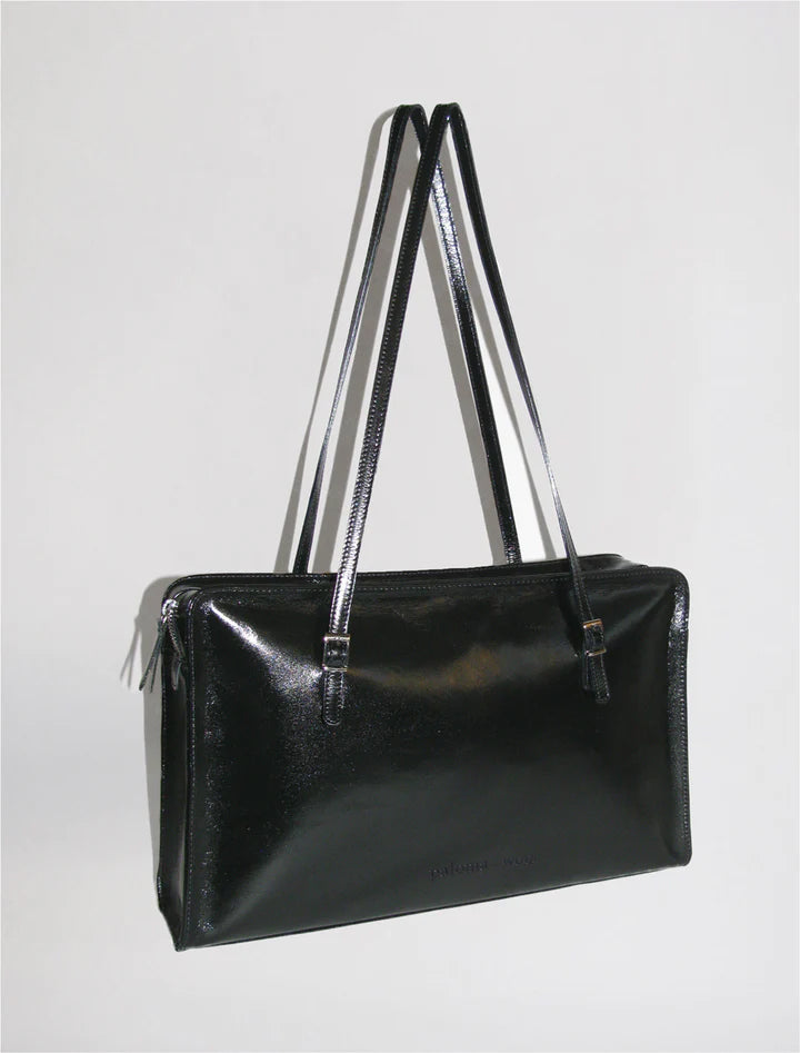 Calvin Klein, Bags, Black Faux Leather Calvin Klein Fragrances Bag