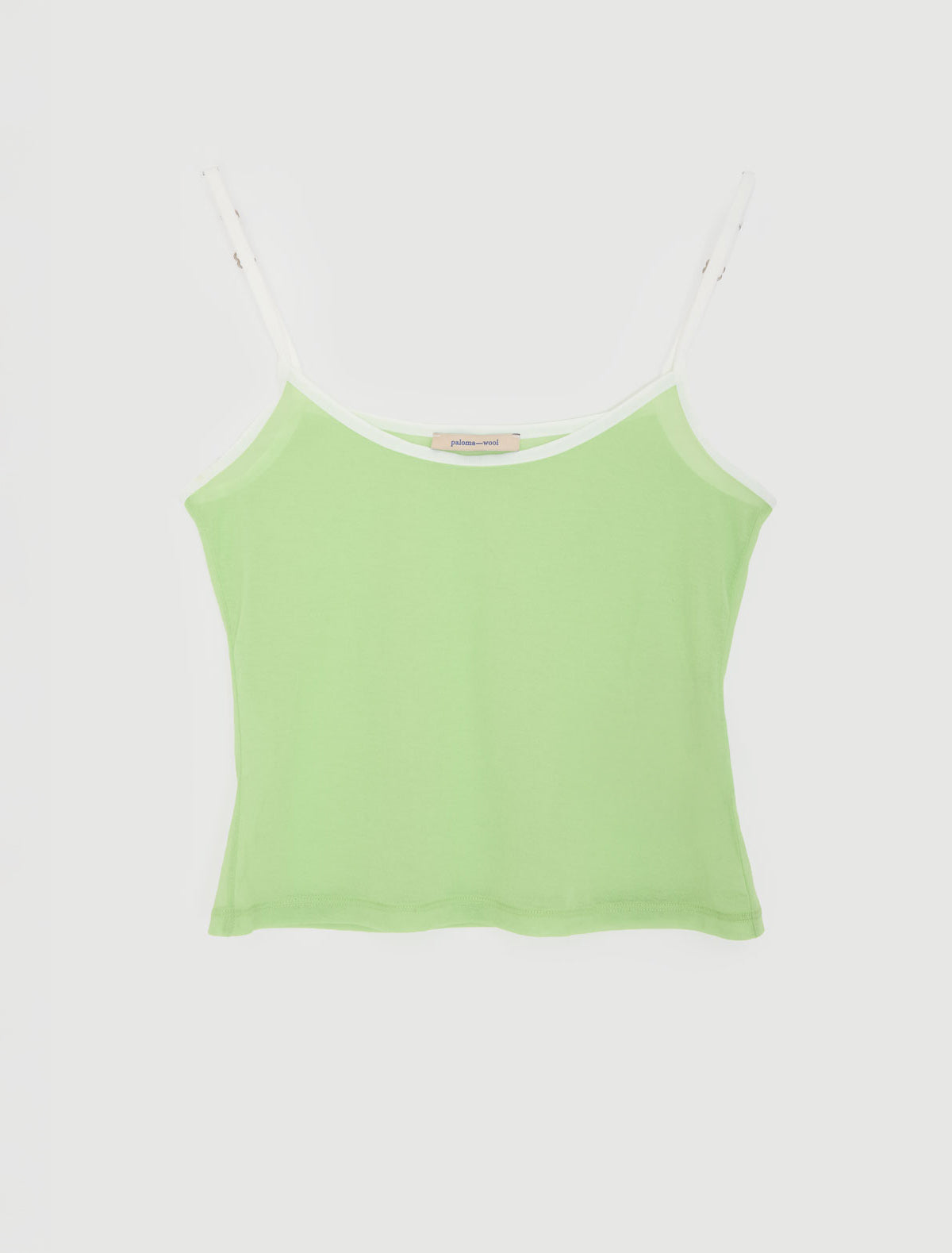 Itimi バッグPalomawool GRAPE nodress y2k NASEM-Green strappy top with lingerie-inspired details – paloma wool