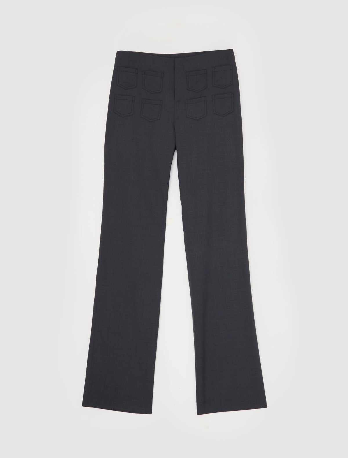 Plop tailored trousers multi mini pockets