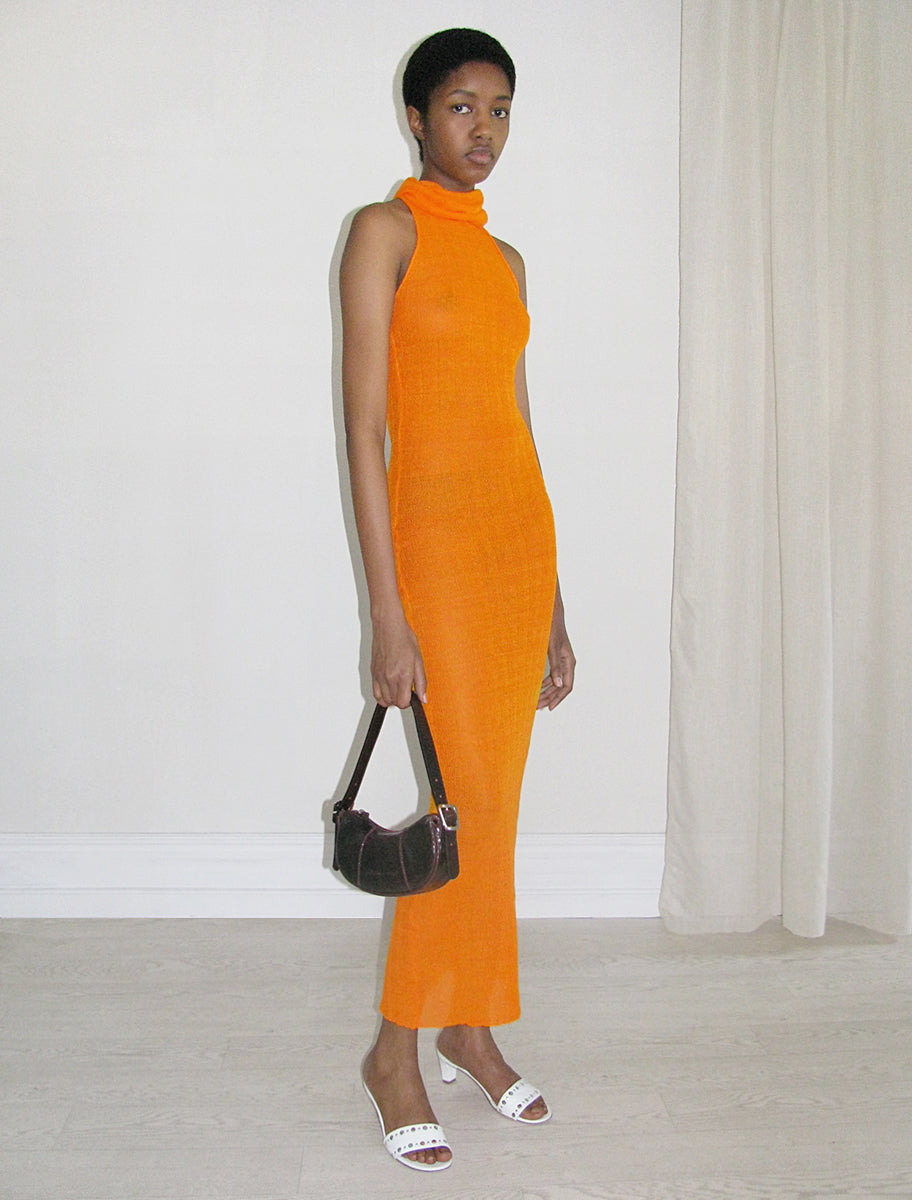 Borders at balconyティアードフリンジノースリーブワンピース BORDERS