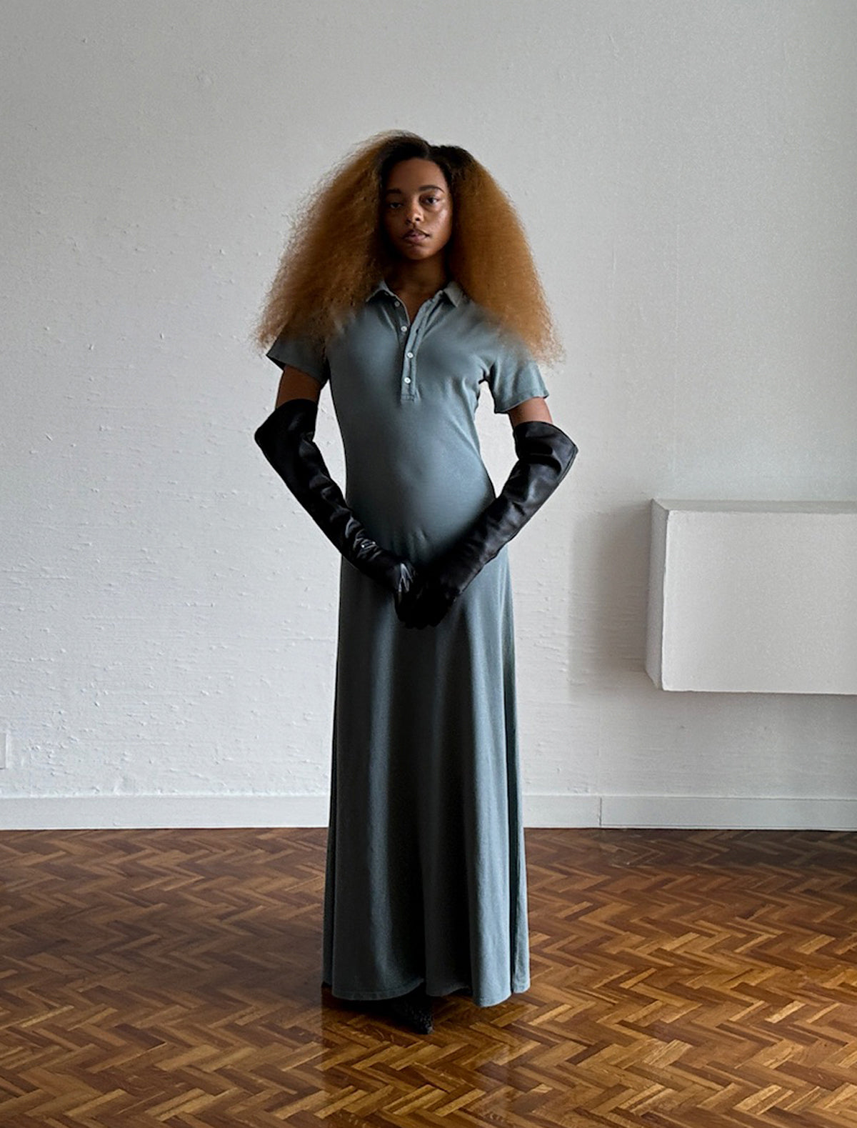 SISSI-Long leather gloves – paloma wool