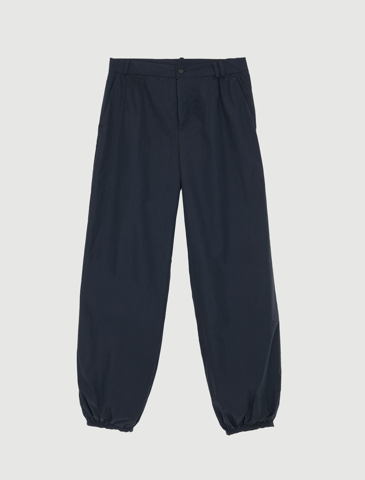 Boza b balloon style nylon trousers navy