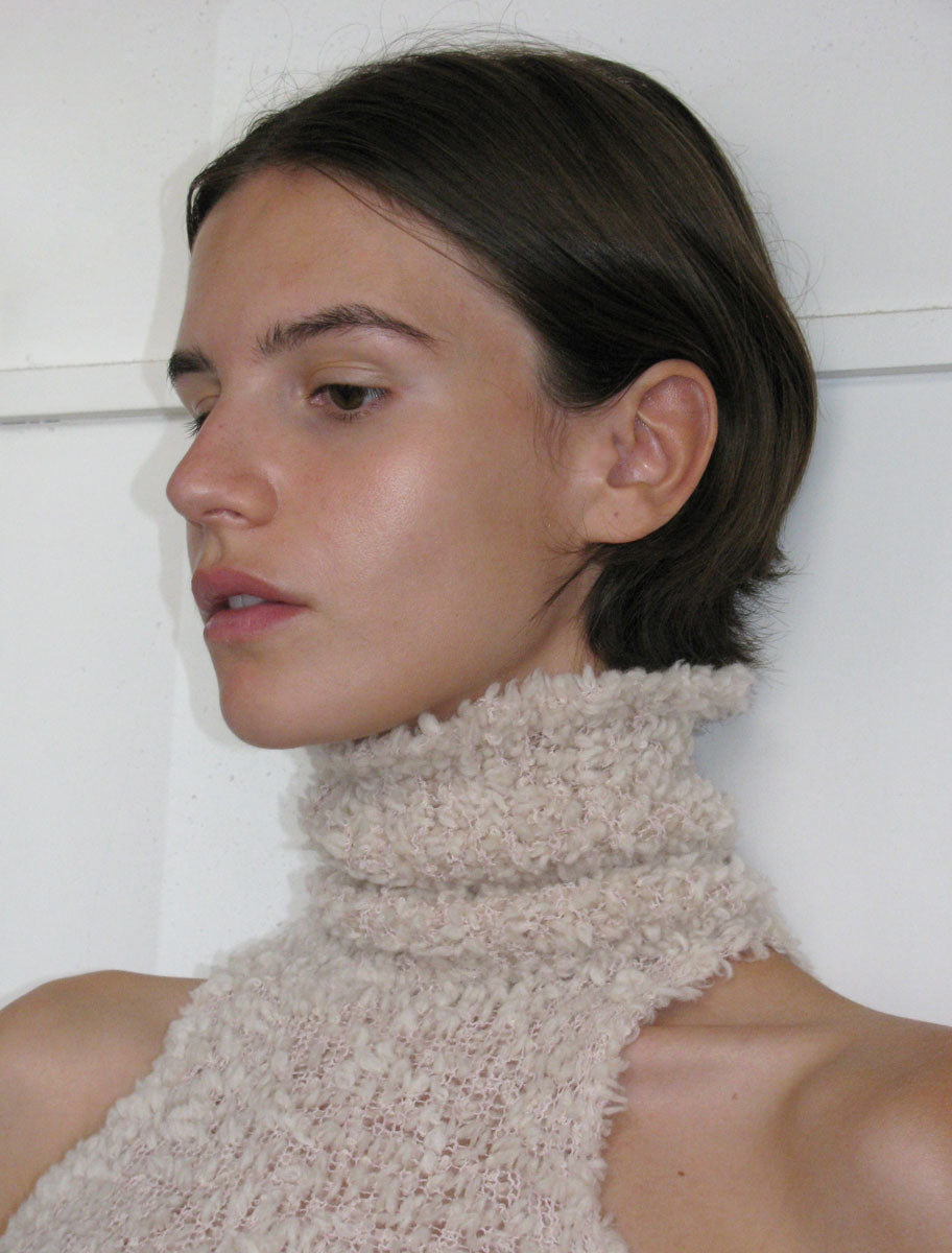 paloma wool ベアトップ paloma wool ビーズ装飾付きブラウンベアトップ paloma wool ビーズ