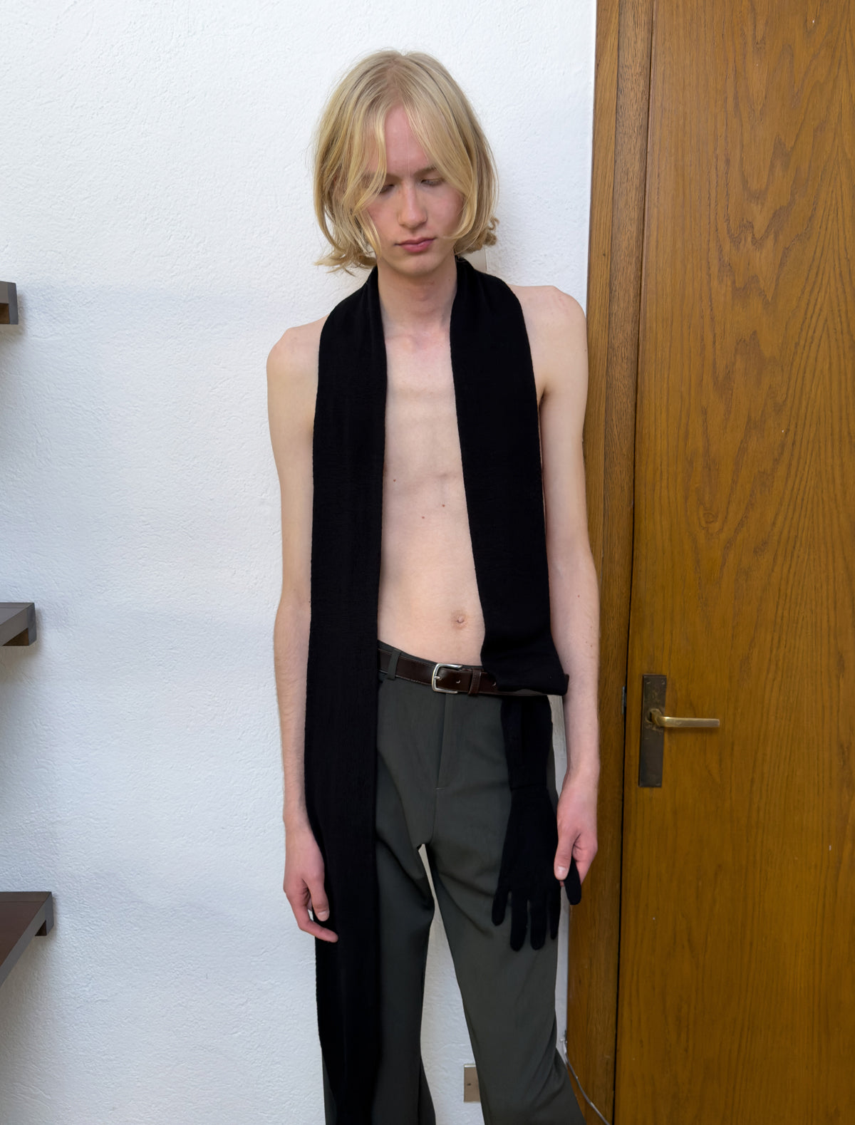 Flauta b gris oscuro