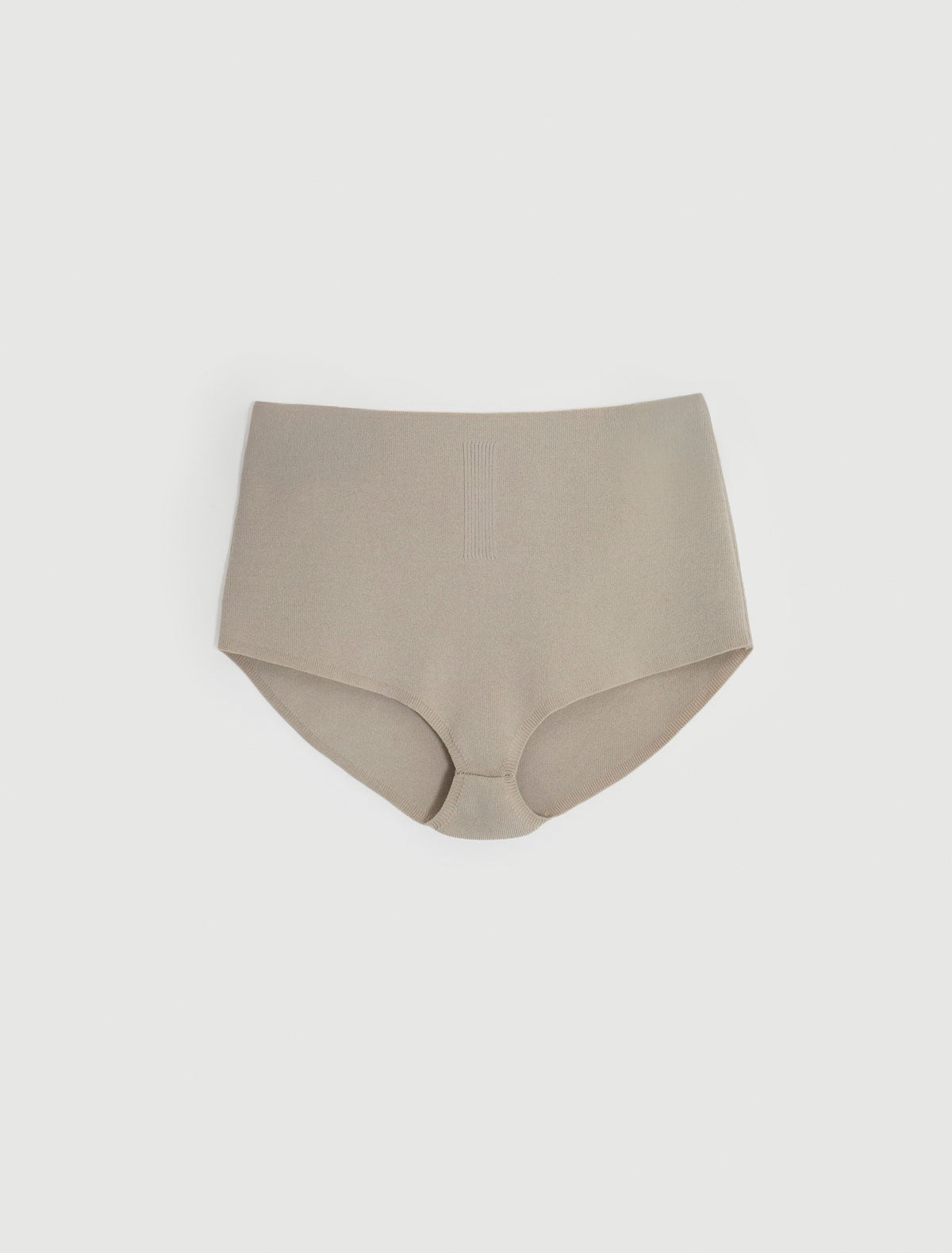 Pai pai fitted knit shorts beige