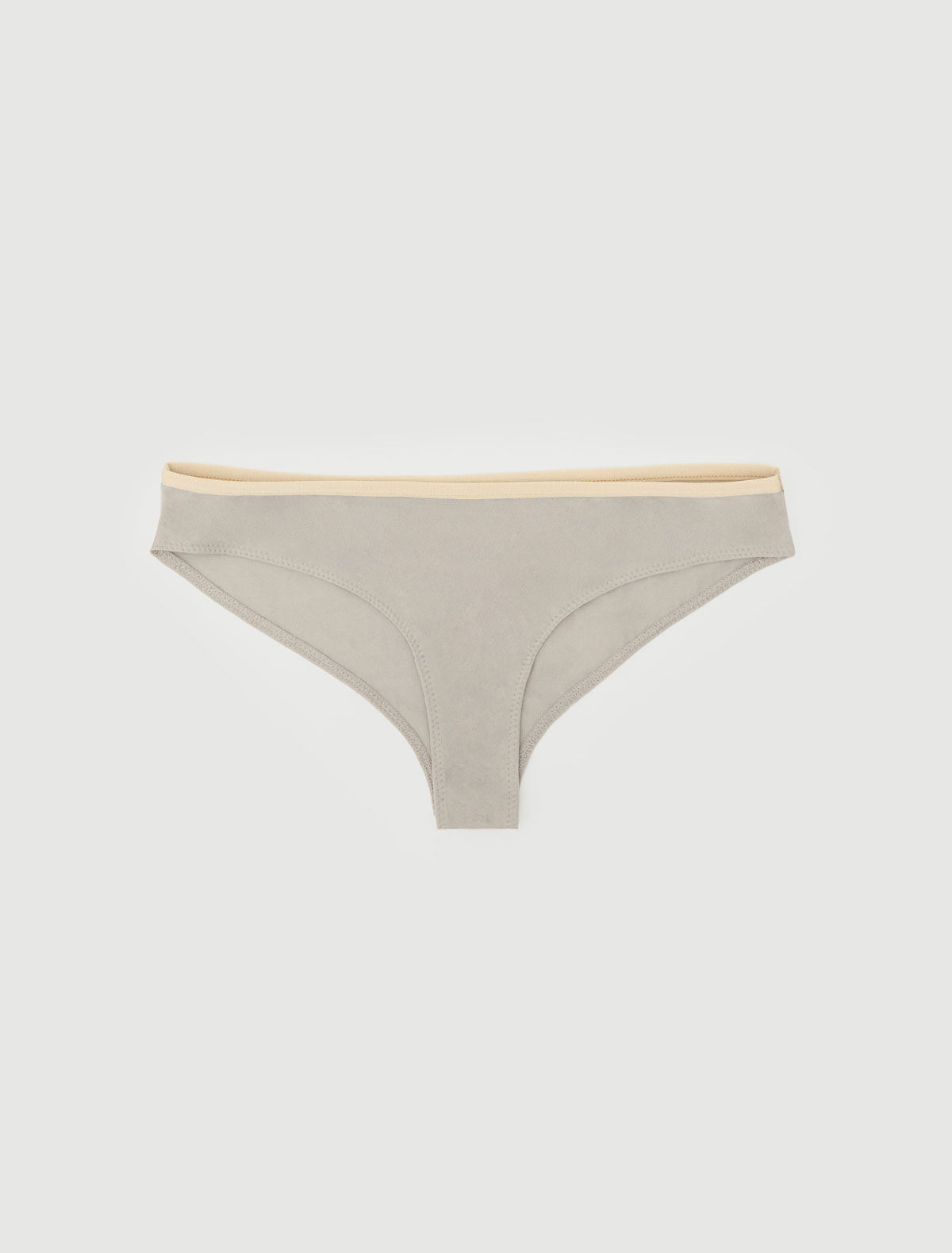 Cira ii low waisted briefs strap detailing ecru