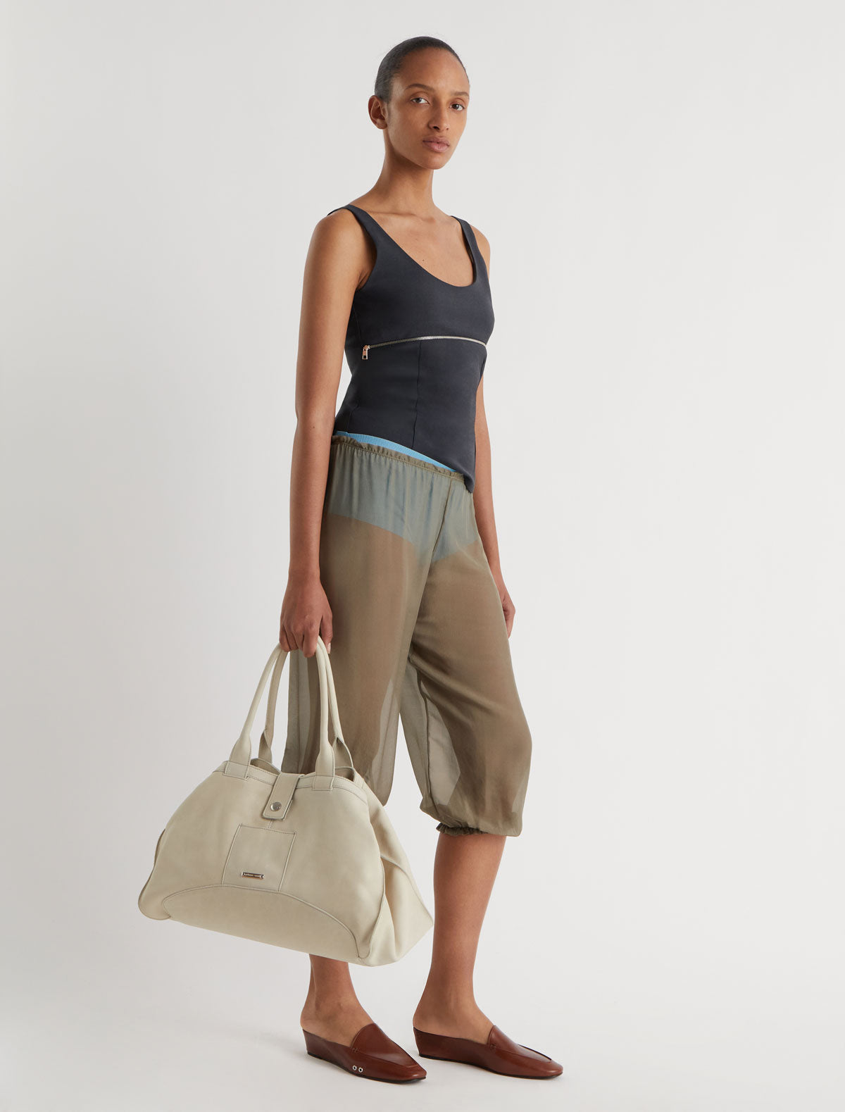 ISEE-Sleeveless top with a zipper detail under the bust – paloma wool