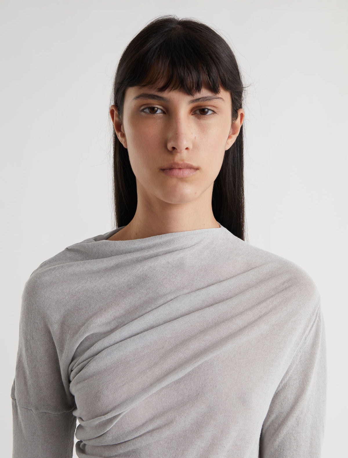 JOJO-Asymmetric long-sleeve top with a draped effect – paloma wool