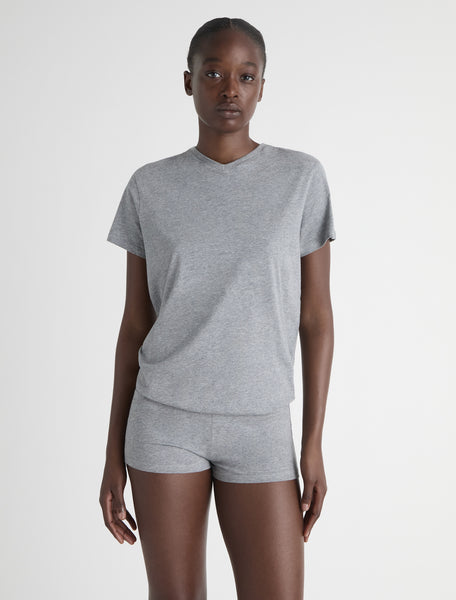 LARRY VNECK-Short-sleeve V-neck playsuit – paloma wool