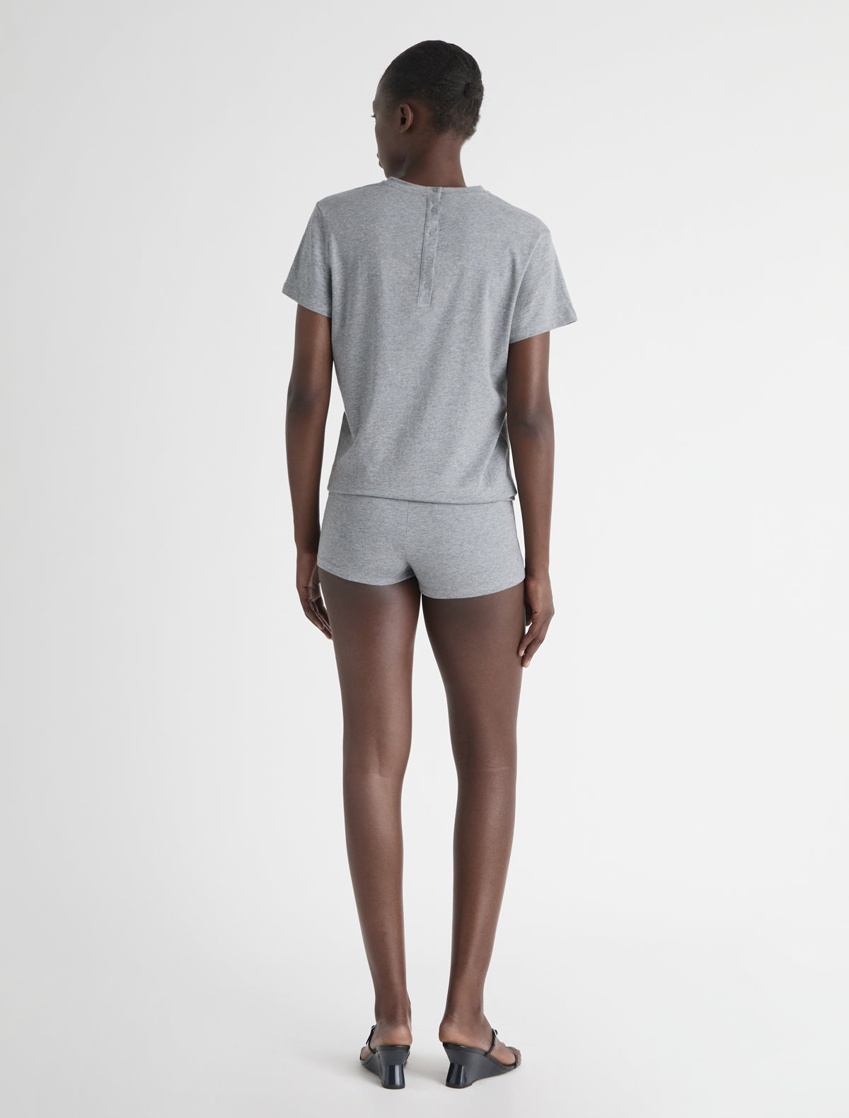 LARRY VNECK-Short-sleeve V-neck playsuit – paloma wool