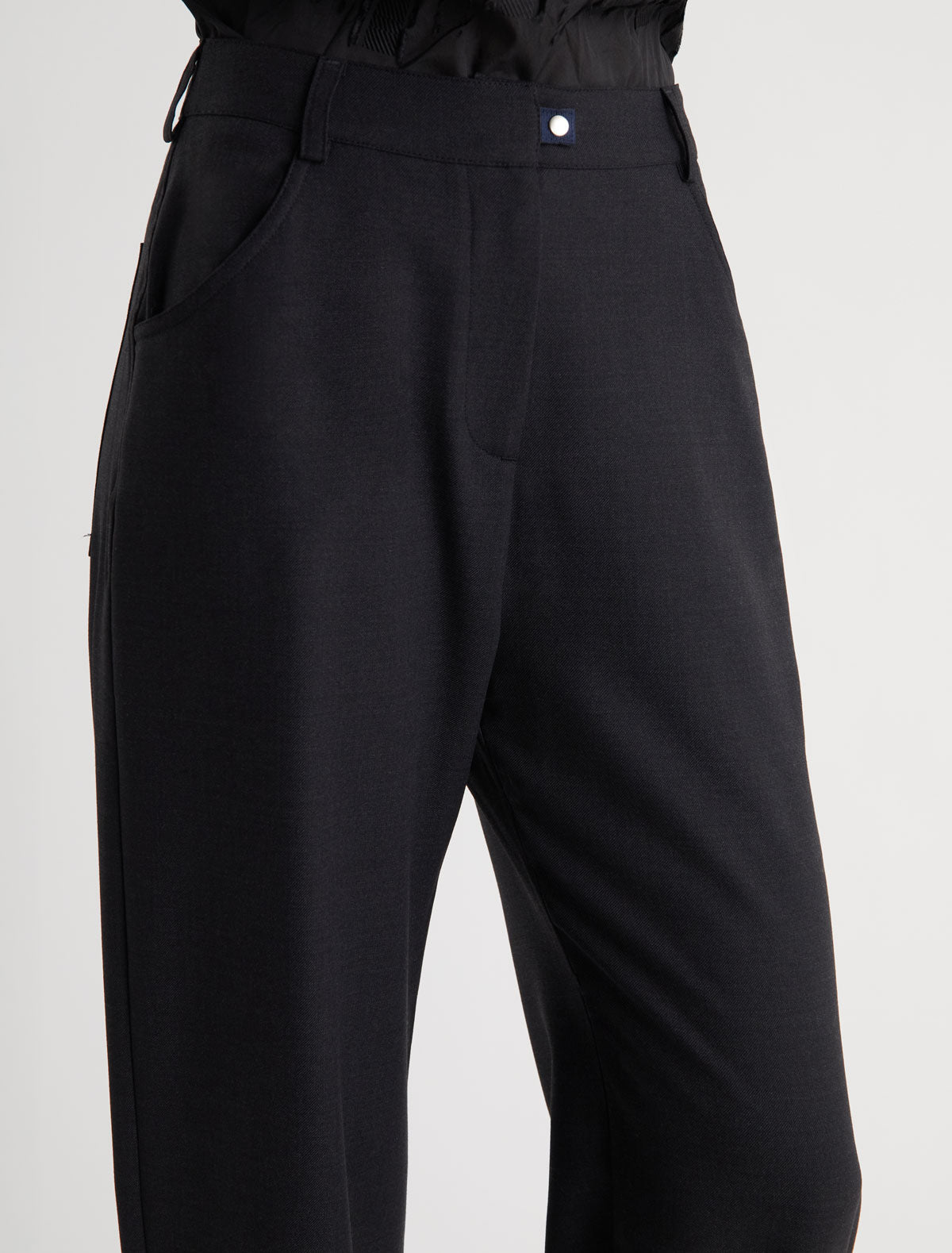 Matilda wide leg tailored suit trousers